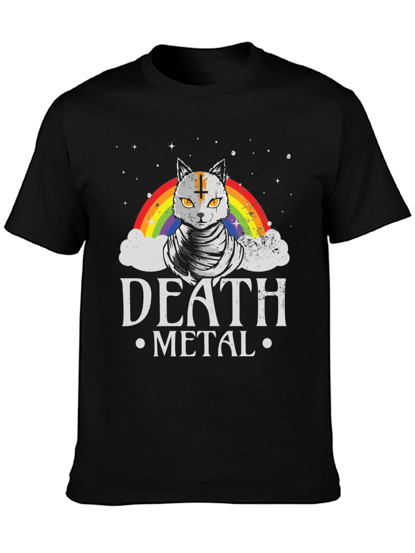 Death Metal Cat T-Shirt