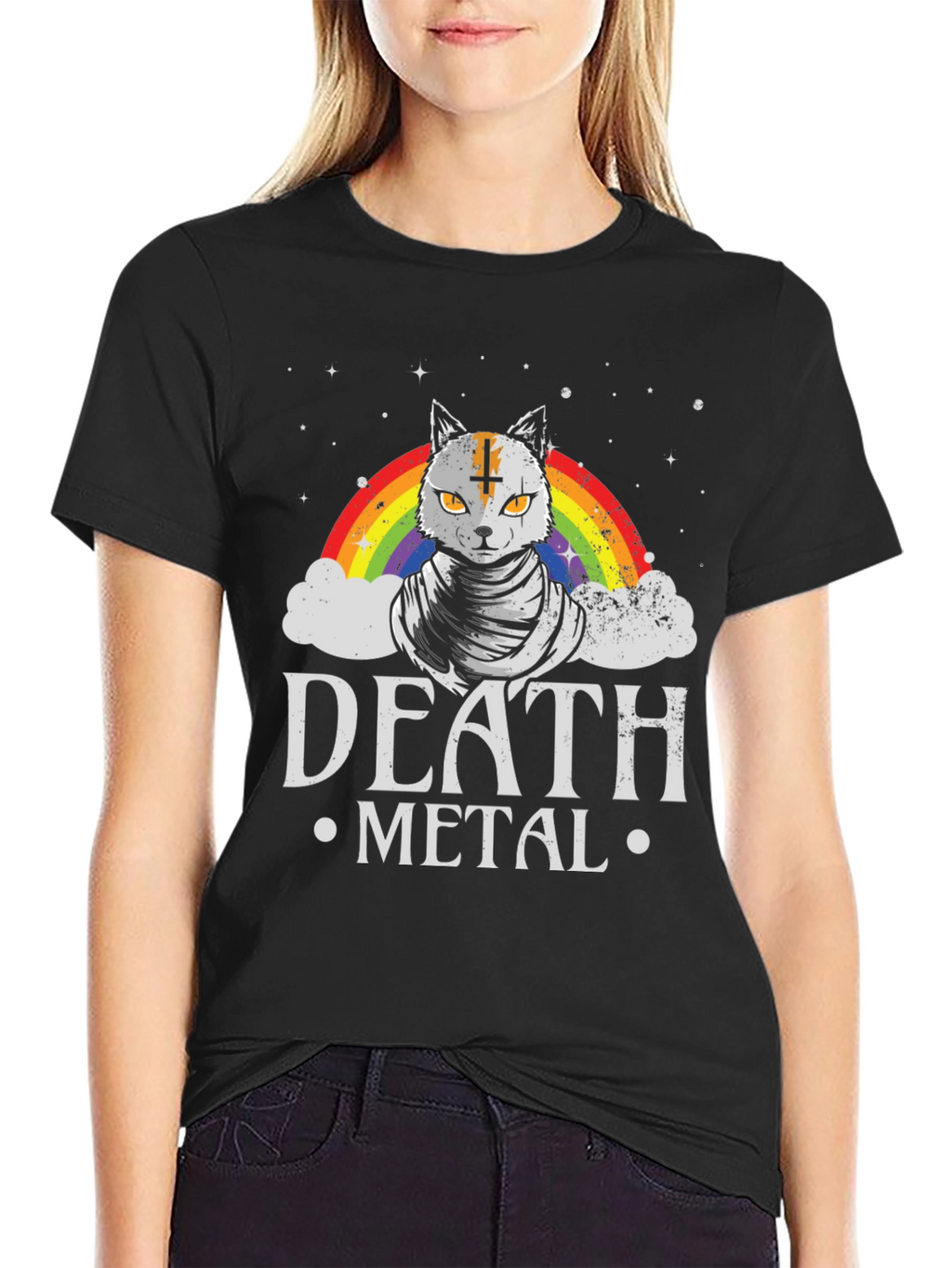 Death Metal Cat T-Shirt