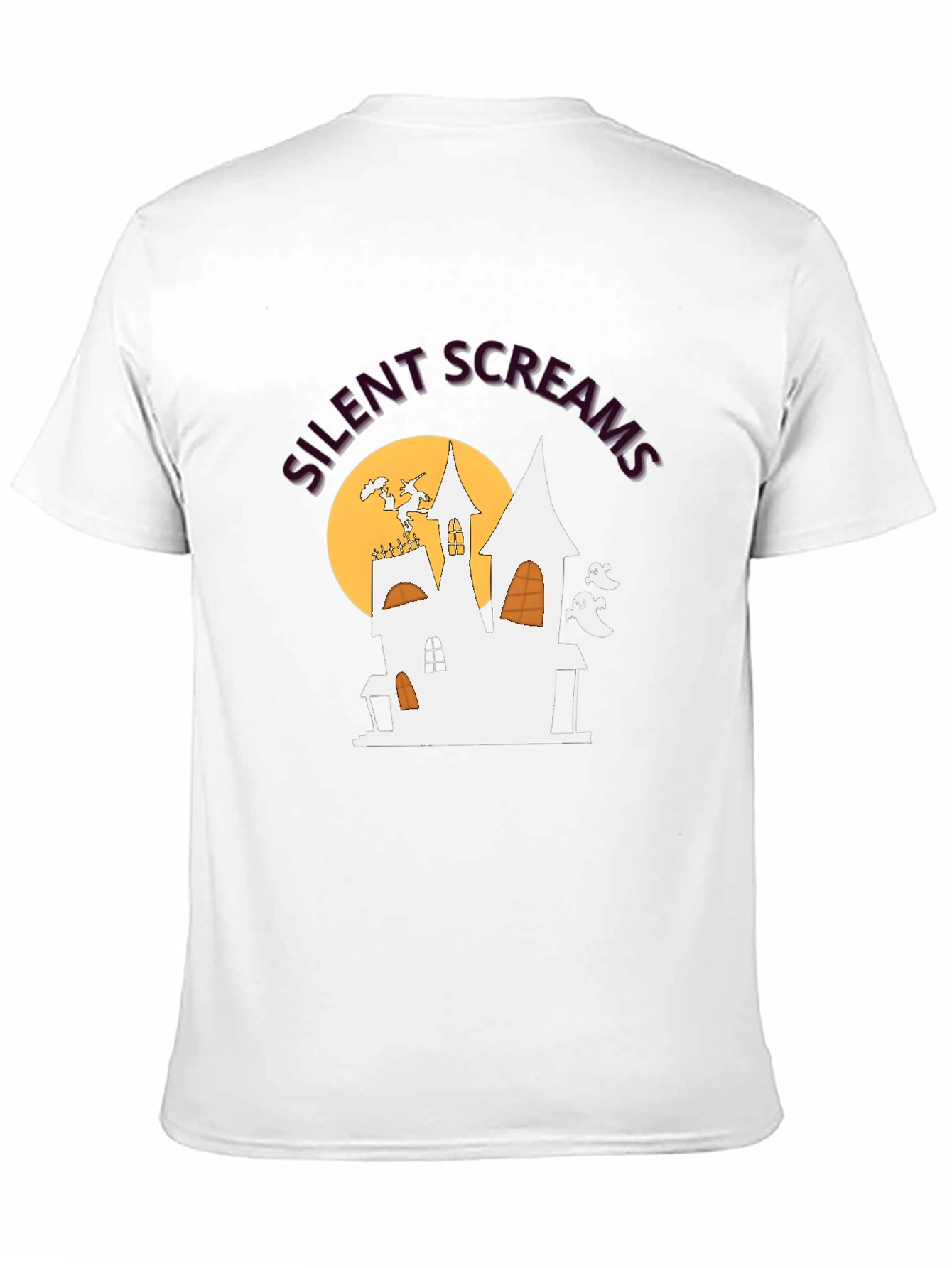 Silent Screams Haunted House T-Shirt - Halloween