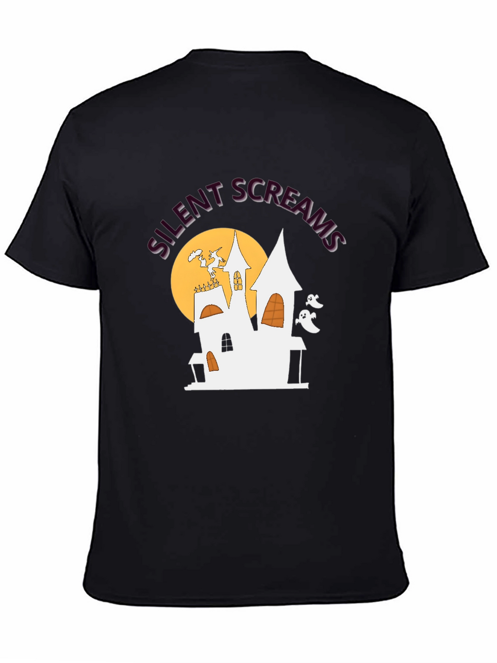 Silent Screams Haunted House T-Shirt - Halloween