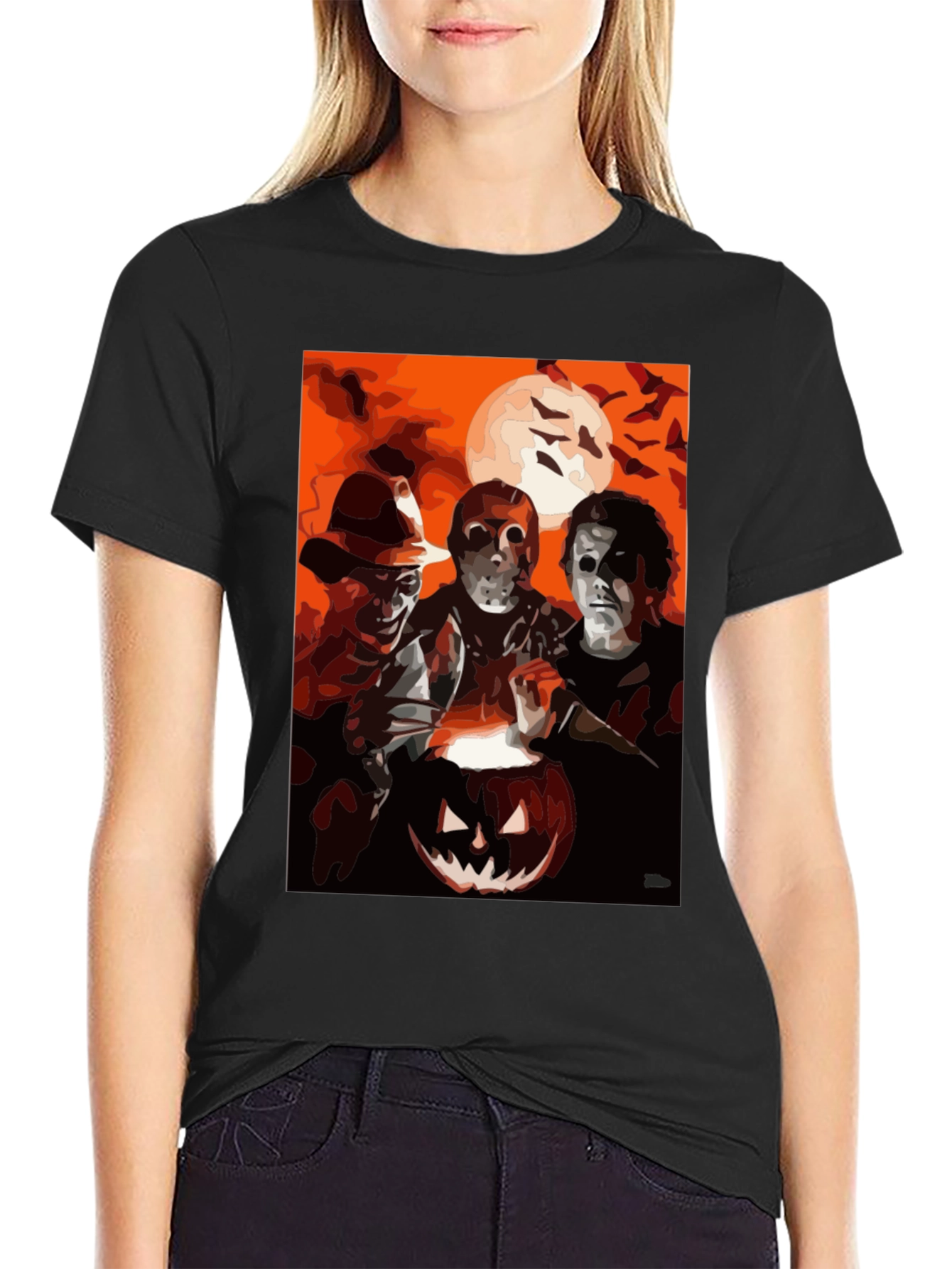 Horror Movie Icons Halloween T-Shirt
