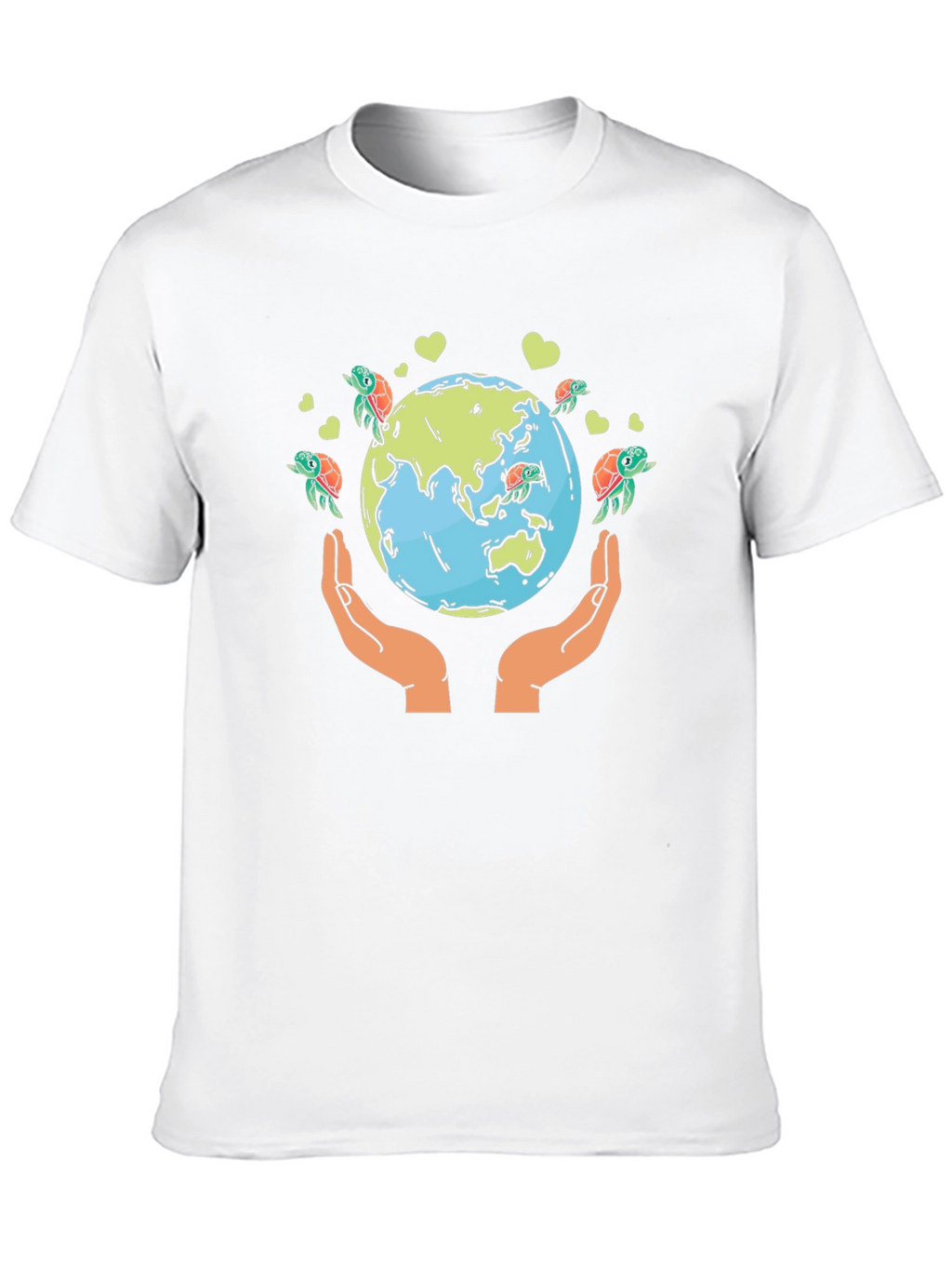 Save the Earth Turtle Graphic Tee