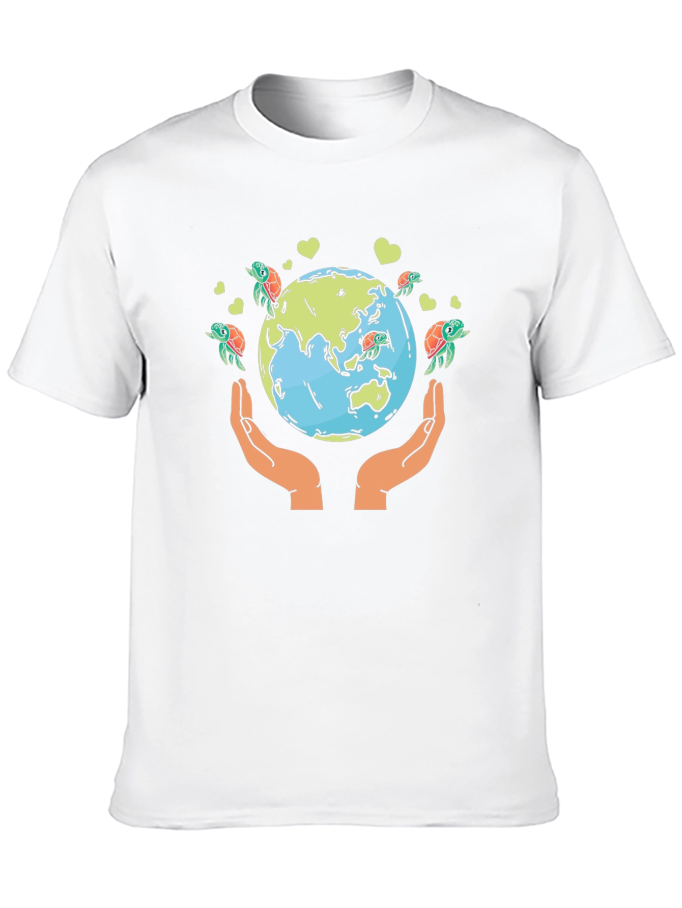 Save the Earth Turtle Graphic Tee