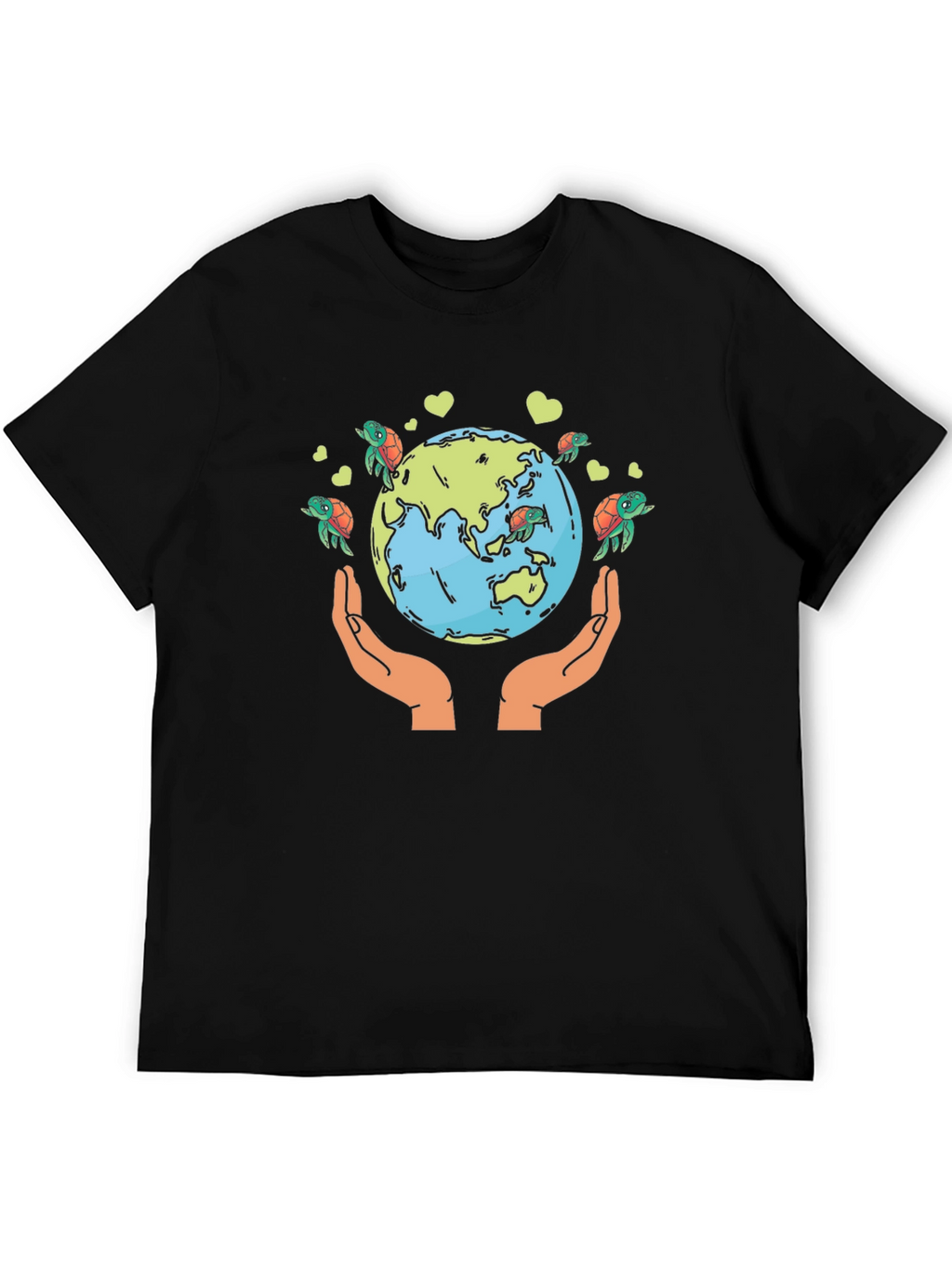 Save the Earth Turtle Graphic Tee