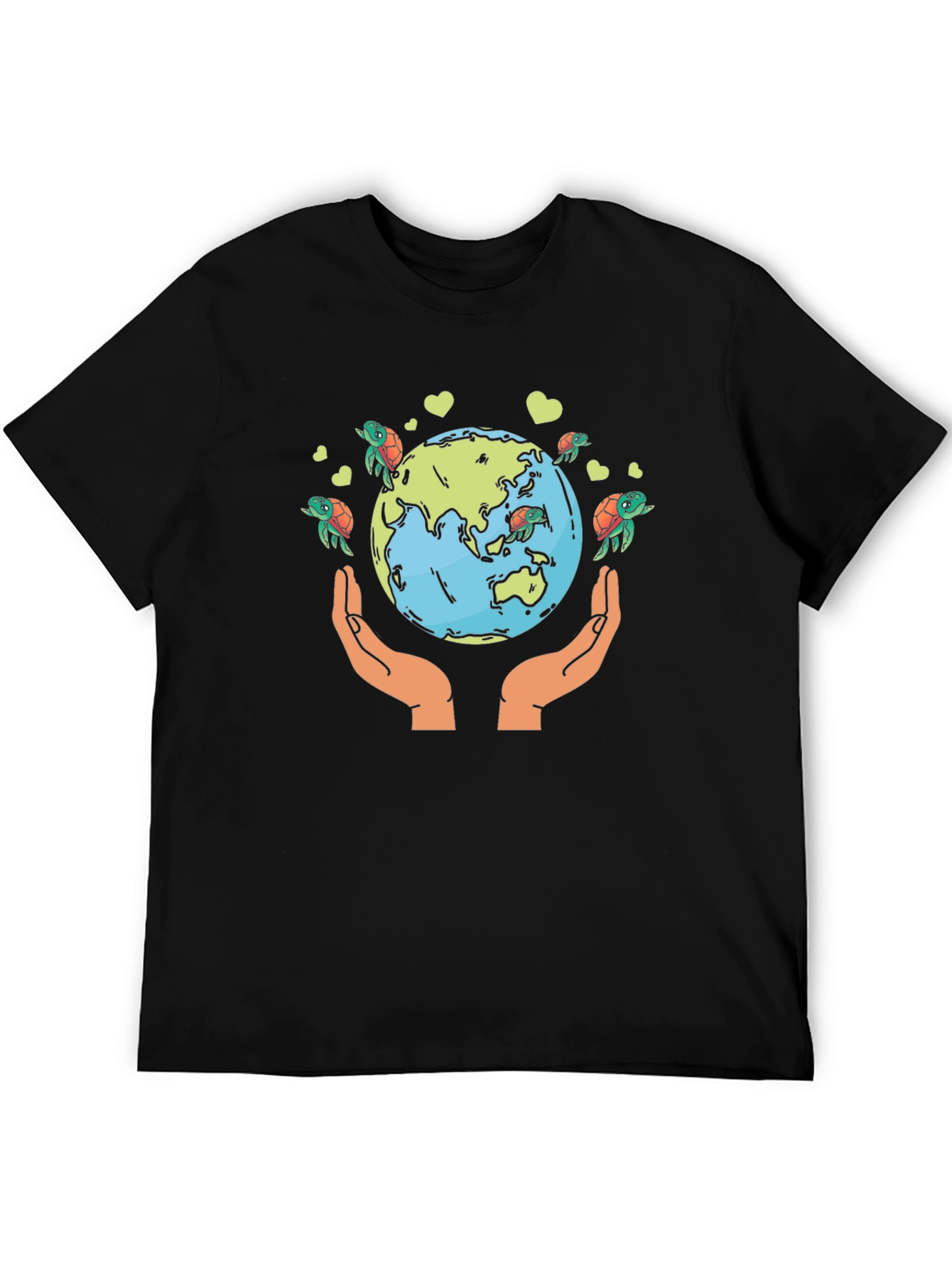 Save the Earth Turtle Graphic Tee