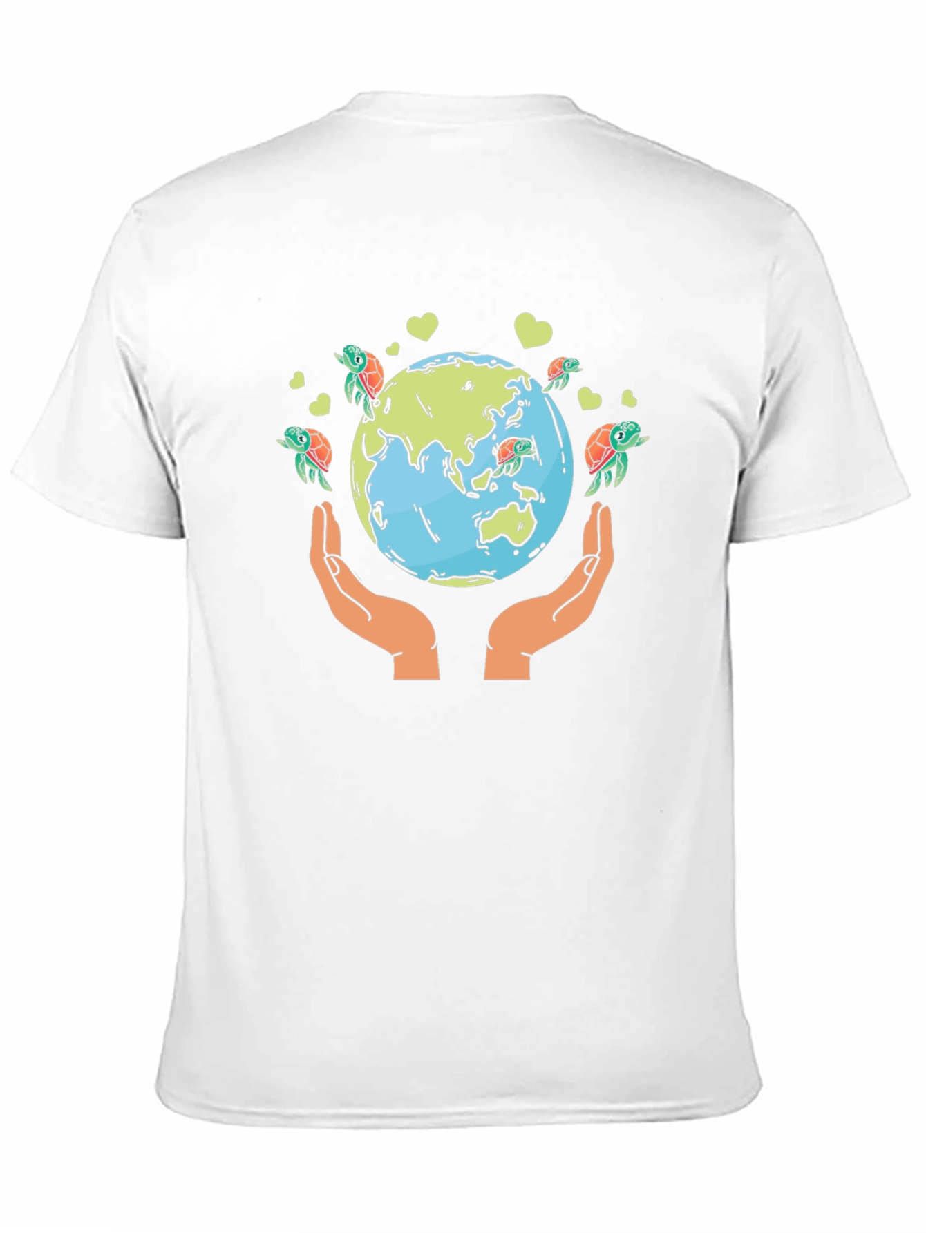 Save the Earth Turtle Graphic Tee