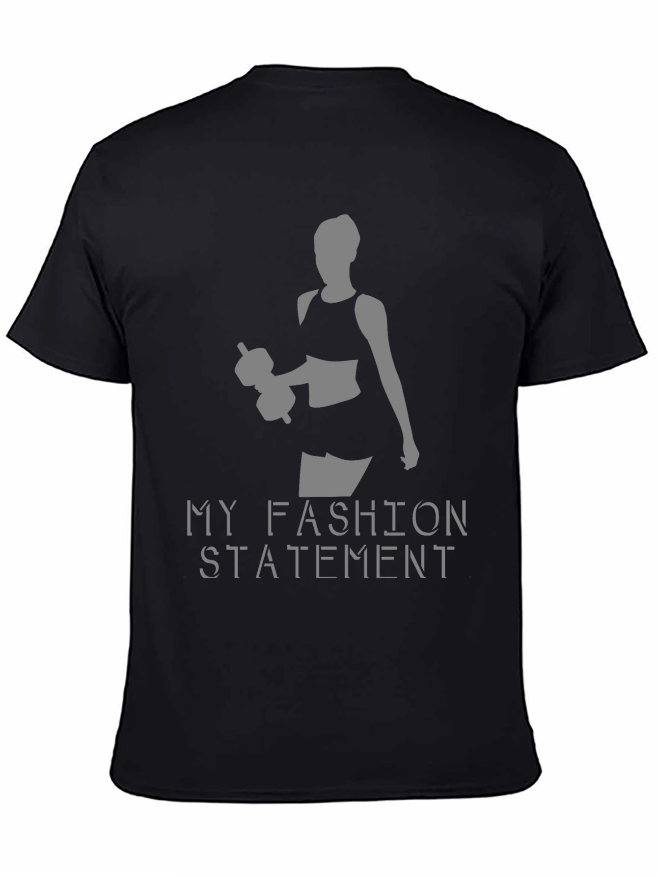 My Fashion Statement Black T-Shirt