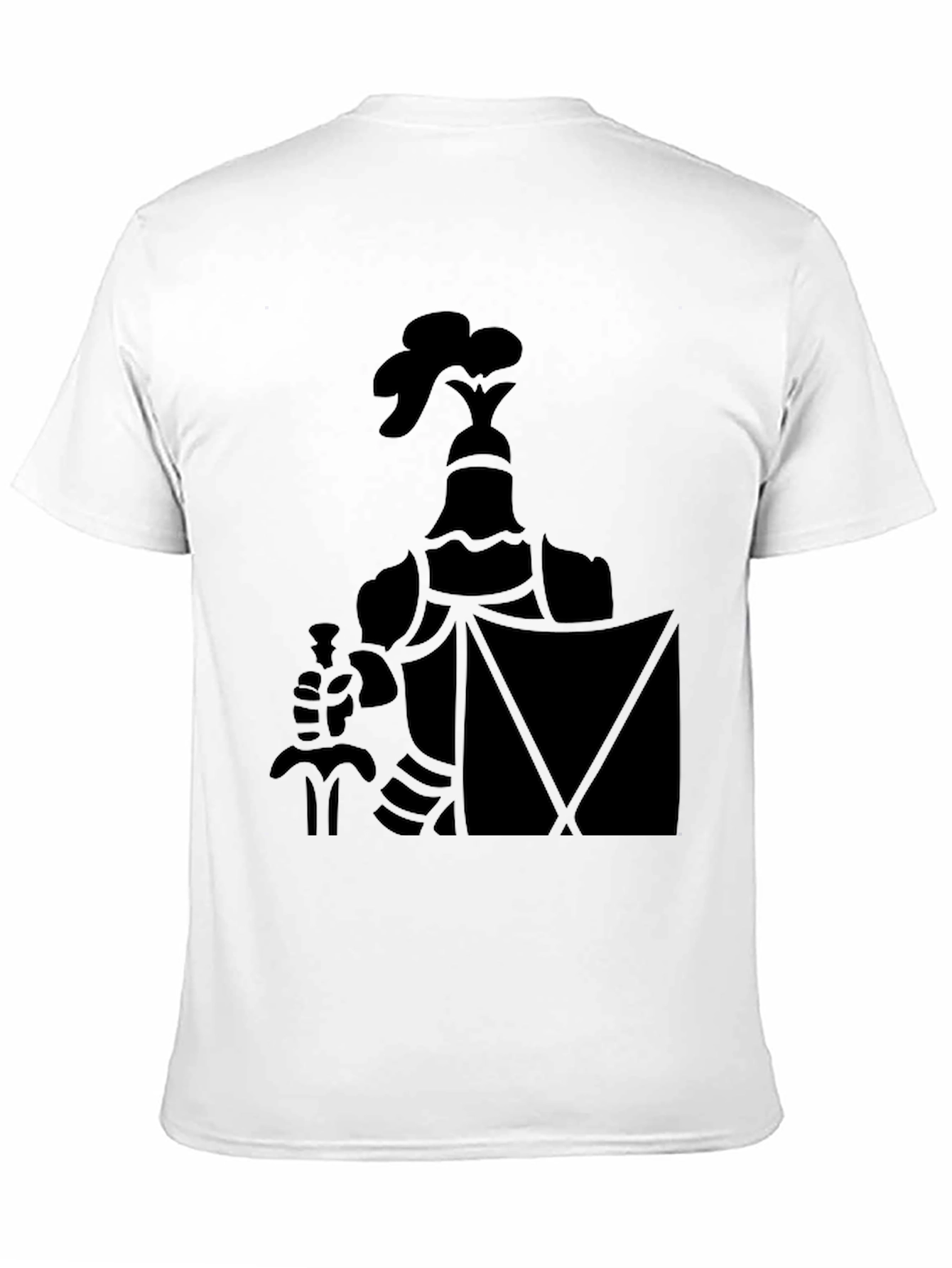 Black Knight Graphic Tee - Bold & Stylish