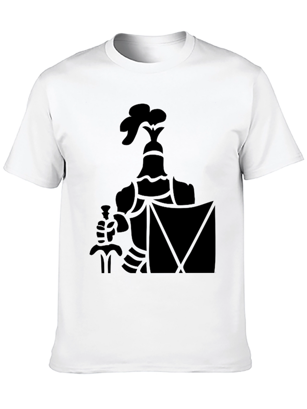 Black Knight Graphic Tee - Bold & Stylish