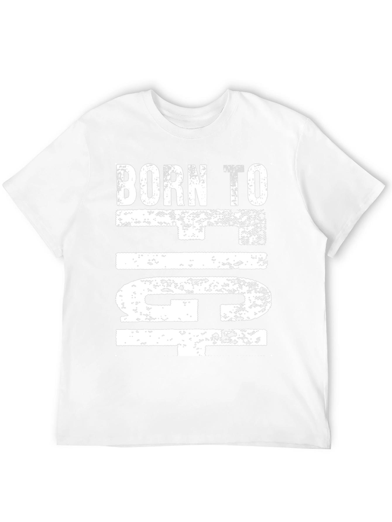 Born To Fight Graphic T-Shirt - Black