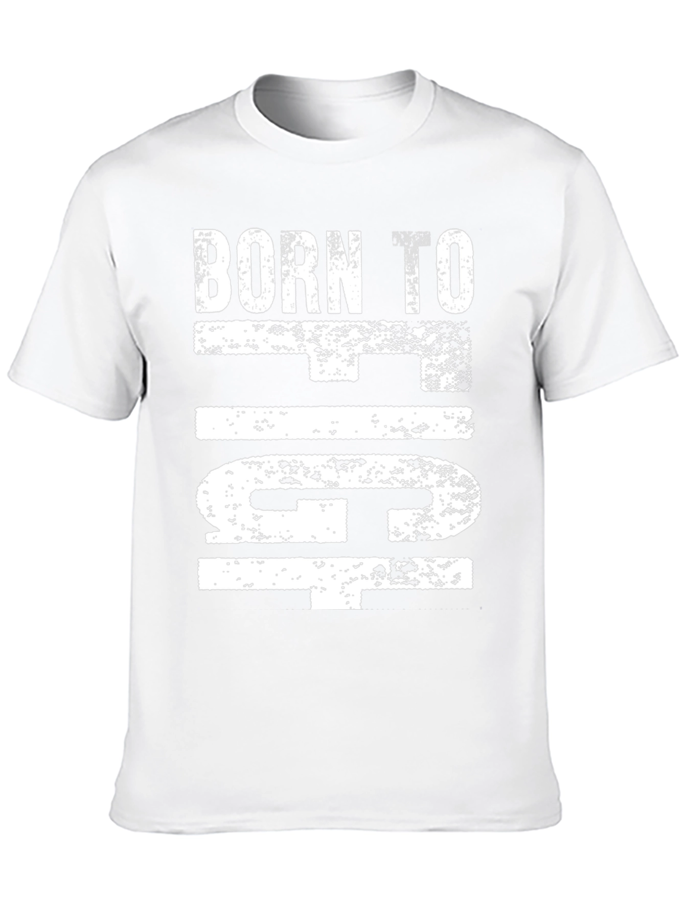 Born To Fight Graphic T-Shirt - Black