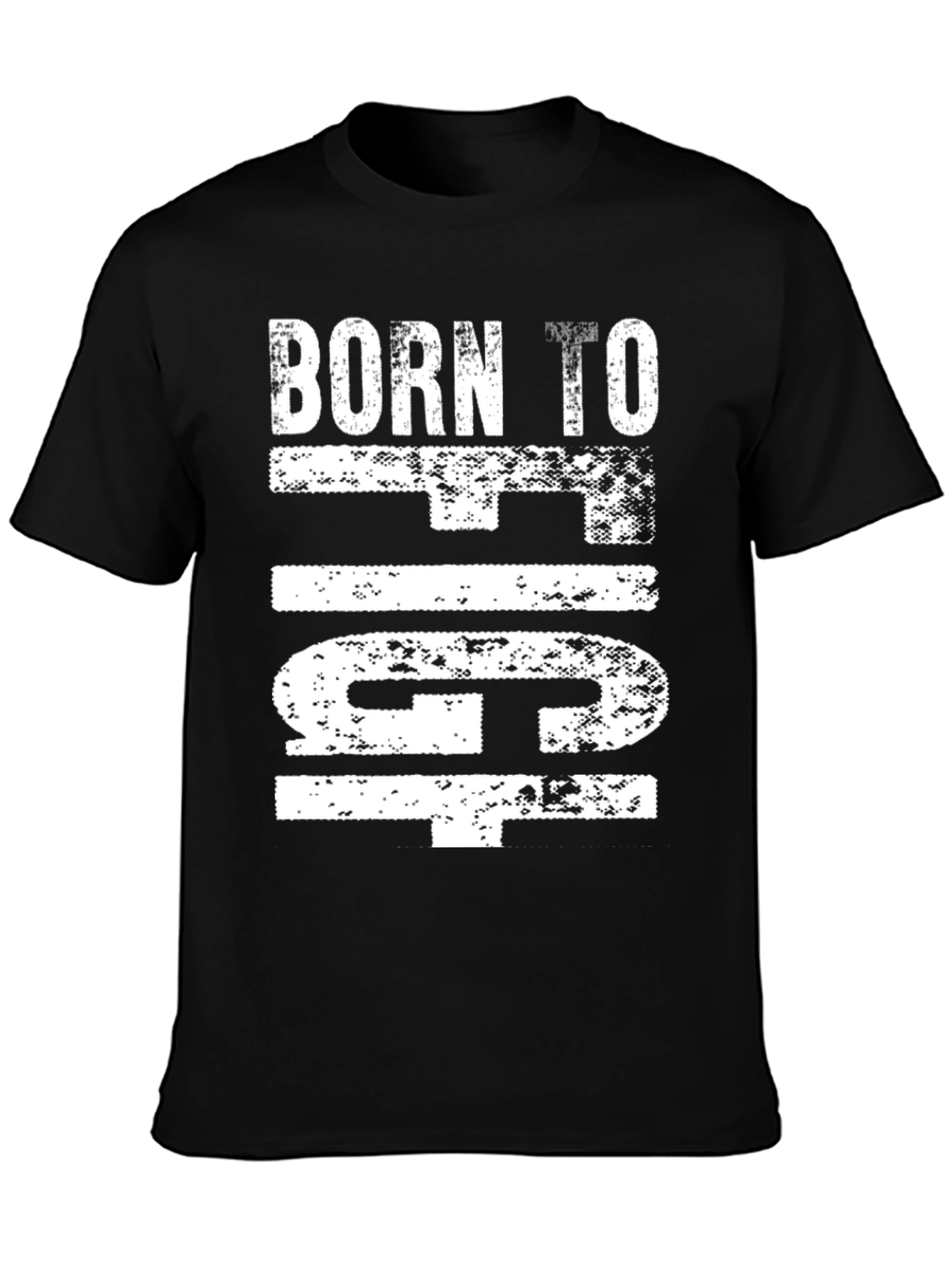 Born To Fight Graphic T-Shirt - Black