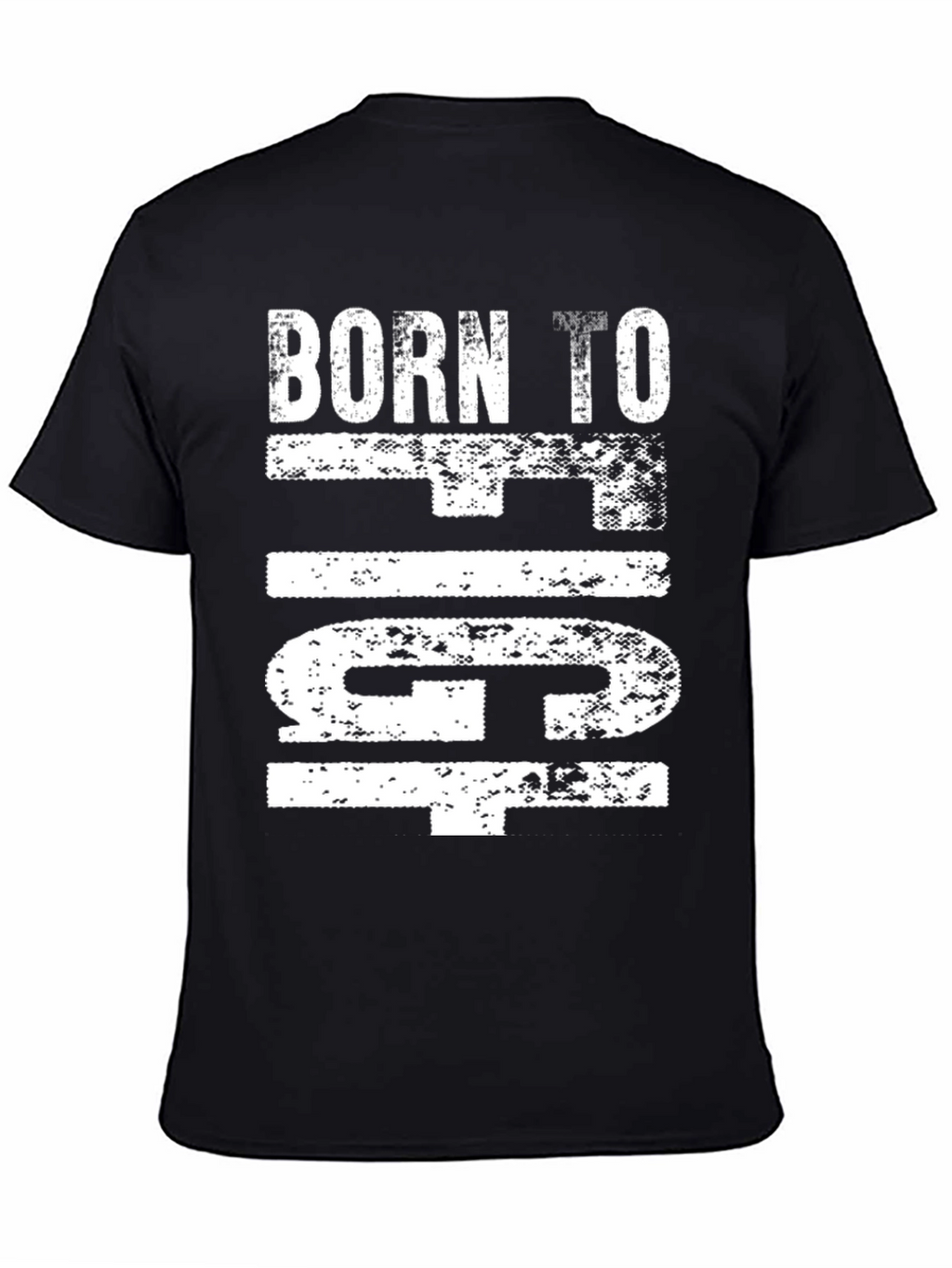 Born To Fight Graphic T-Shirt - Black