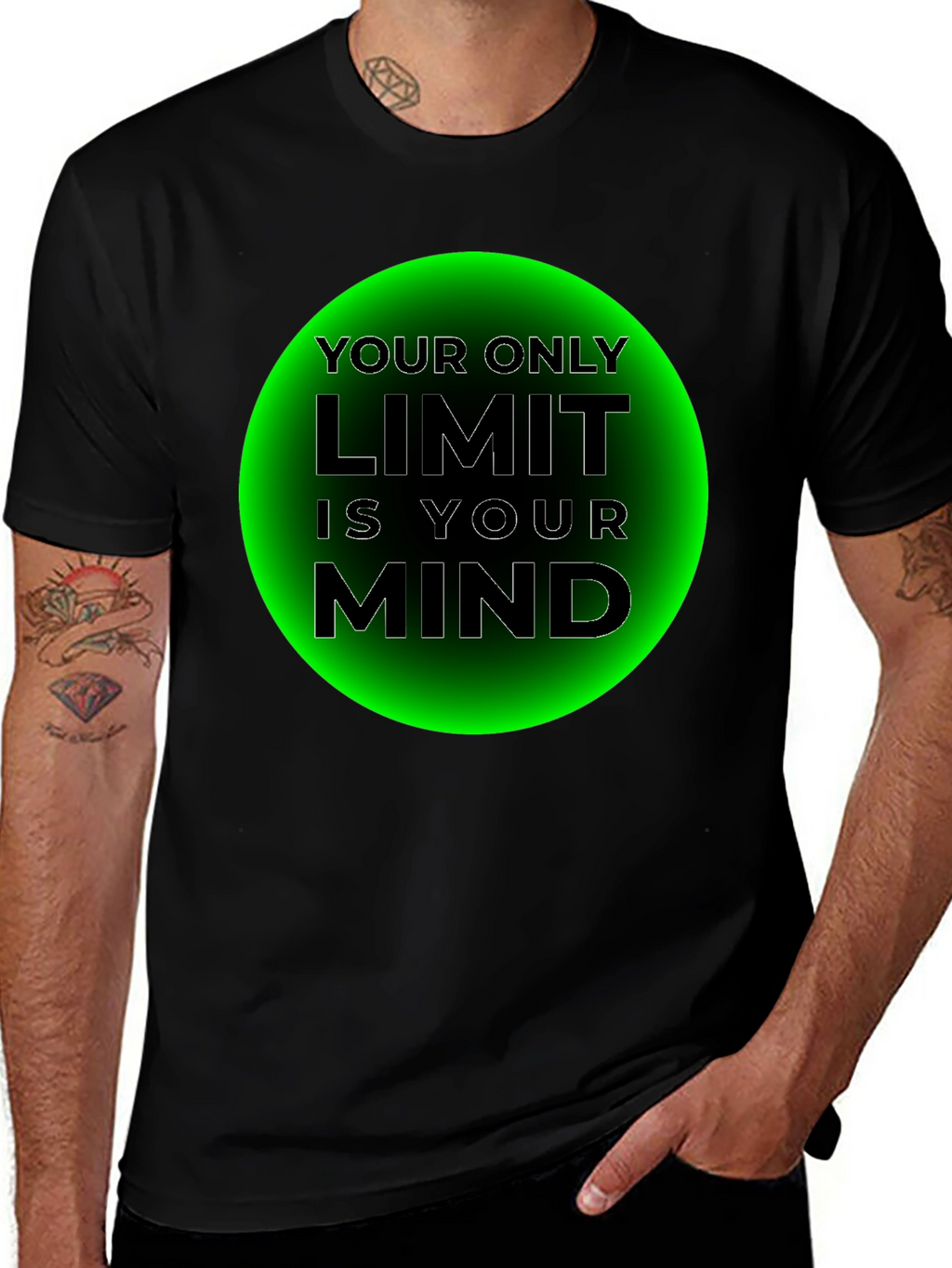 Limit is Your Mind Graphic T-Shirt