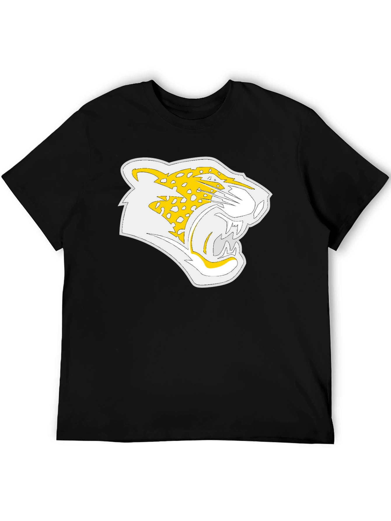 Jaguar Graphic Black T-Shirt