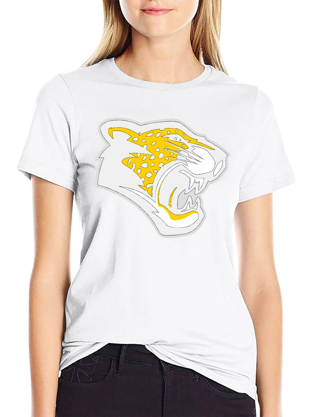 Jaguar Graphic Black T-Shirt