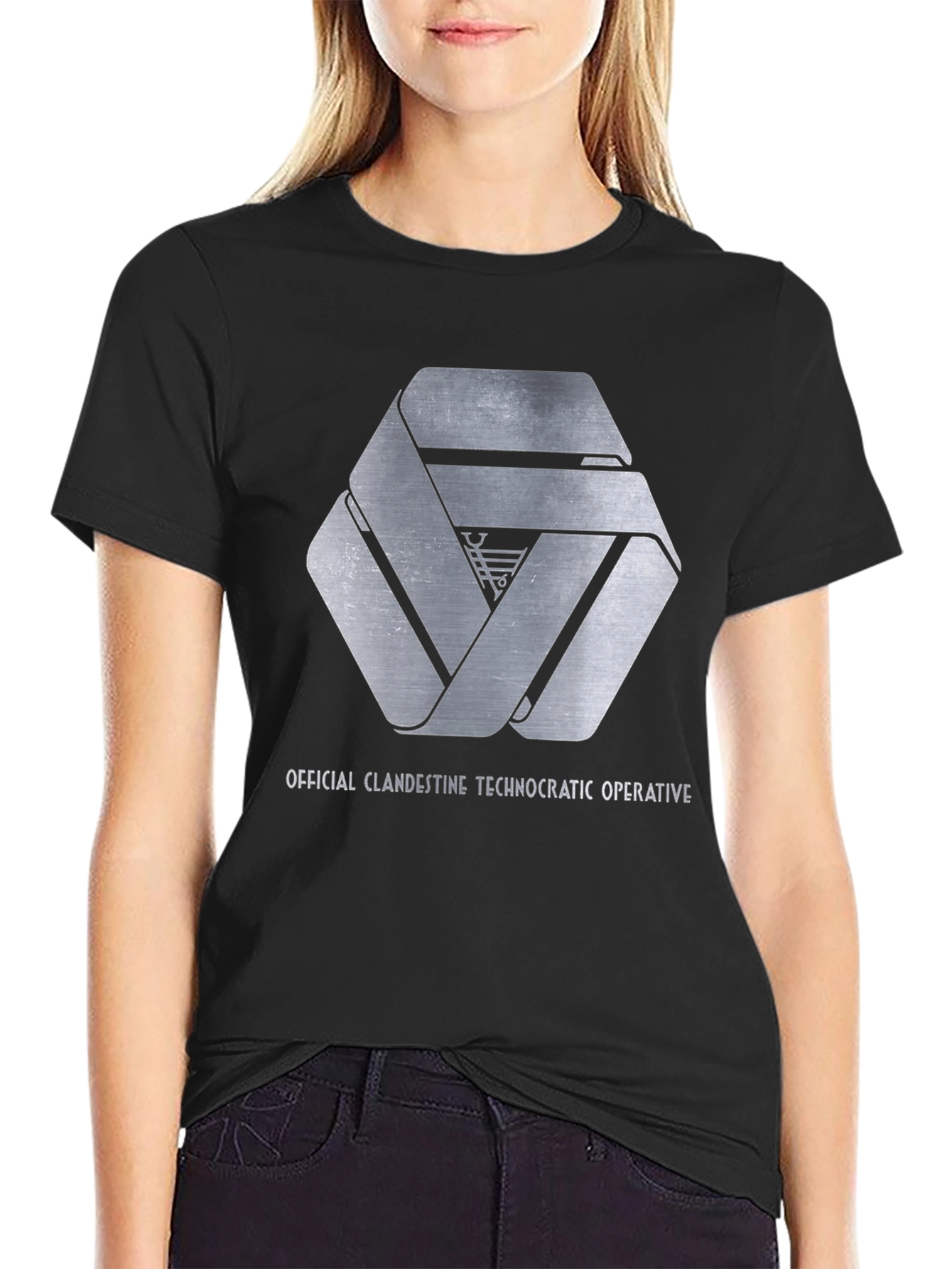 Official Clandestine Technocratic Operative Graphic Tee