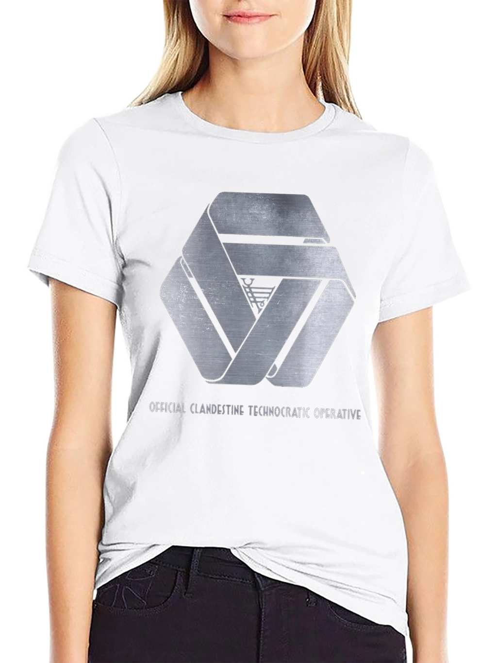 Official Clandestine Technocratic Operative Graphic Tee