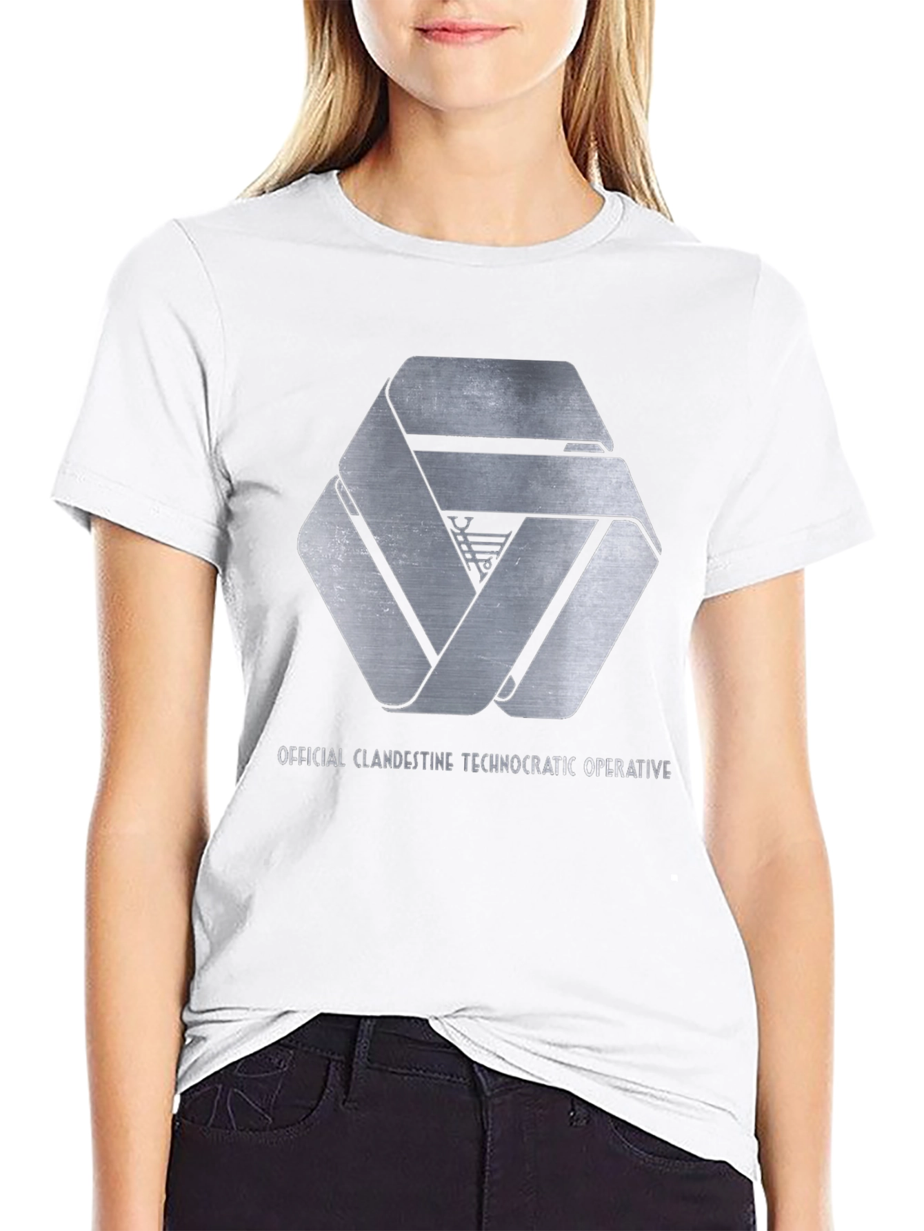 Official Clandestine Technocratic Operative Graphic Tee