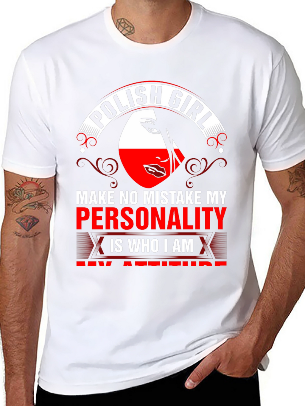 Polish Girl T-Shirt: Personality Pride Tee