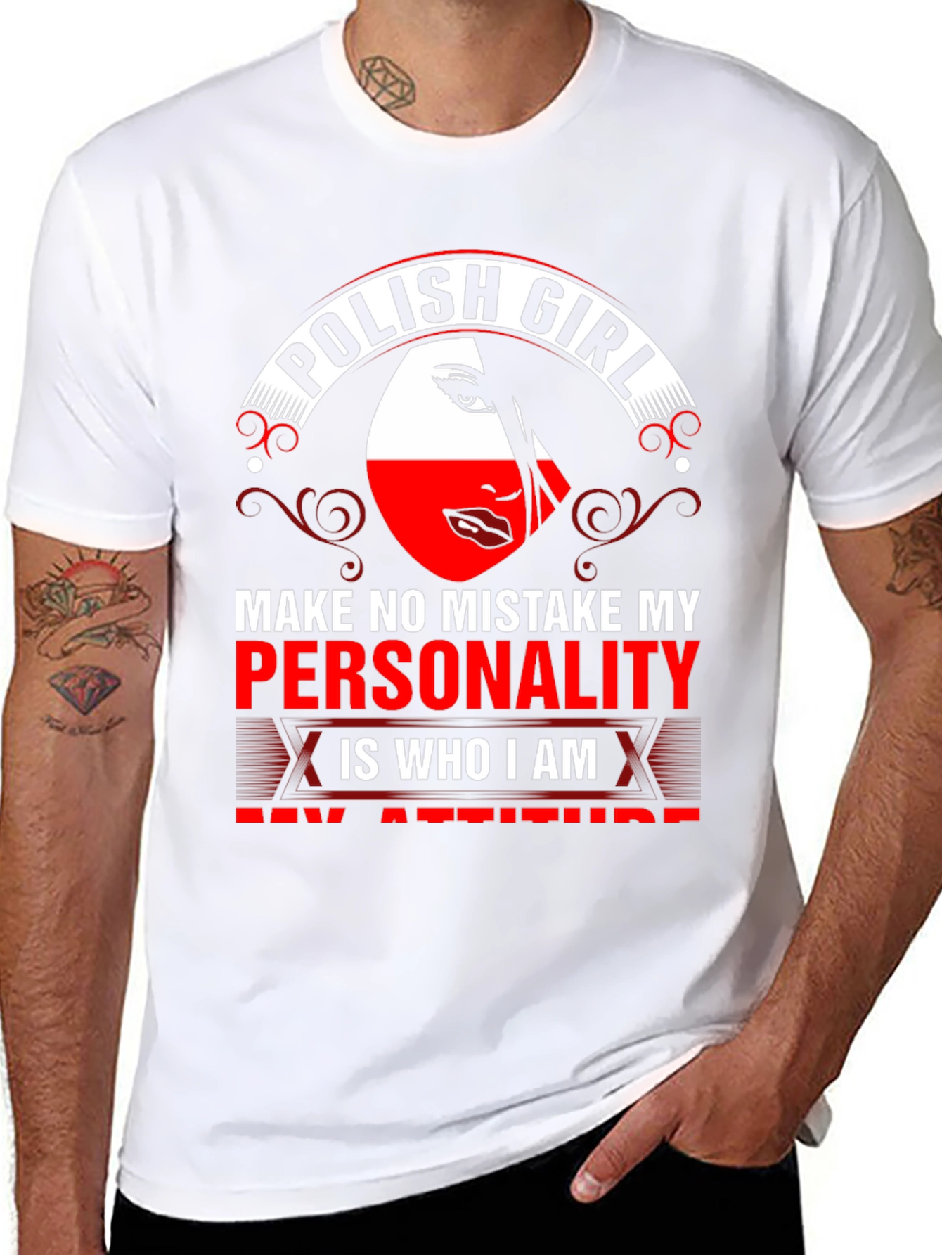 Polish Girl T-Shirt: Personality Pride Tee