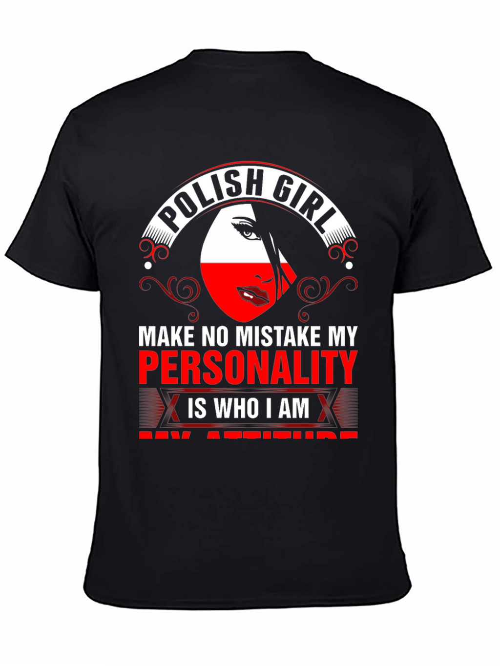 Polish Girl T-Shirt: Personality Pride Tee