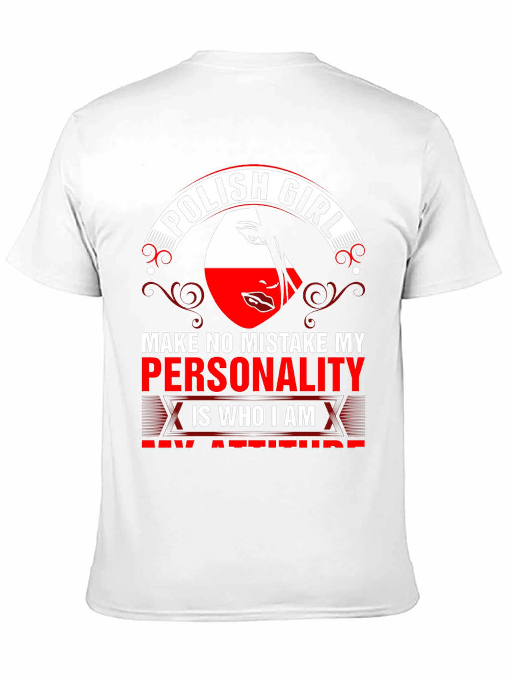 Polish Girl T-Shirt: Personality Pride Tee