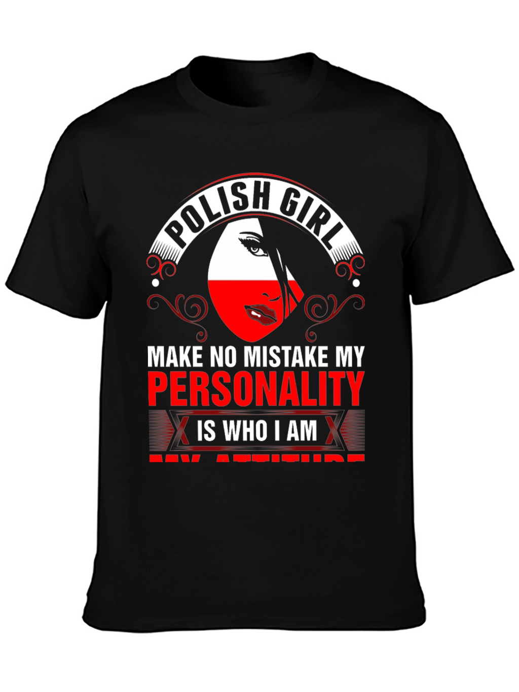 Polish Girl T-Shirt: Personality Pride Tee