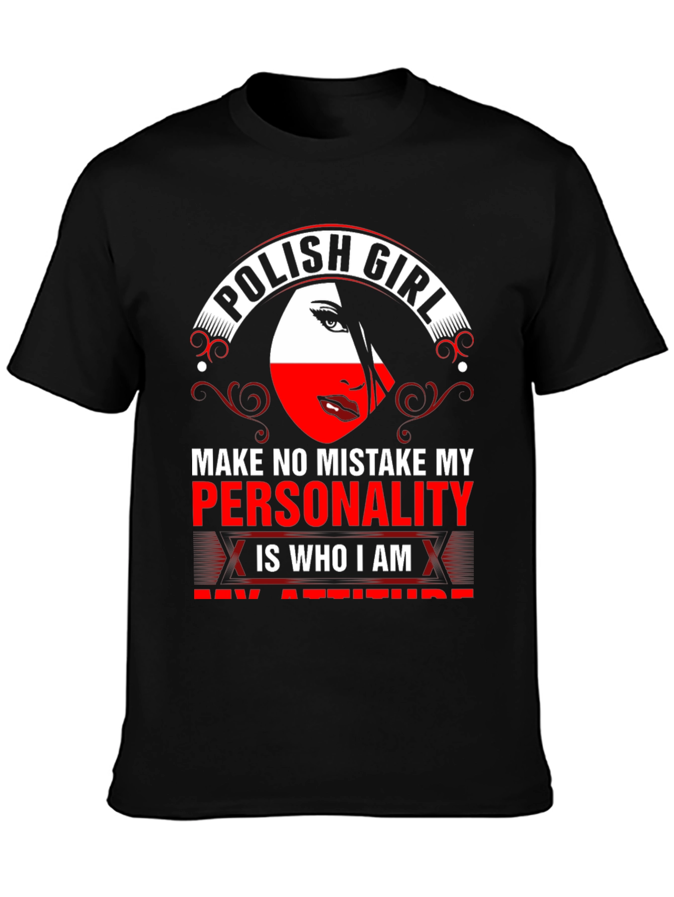 Polish Girl T-Shirt: Personality Pride Tee