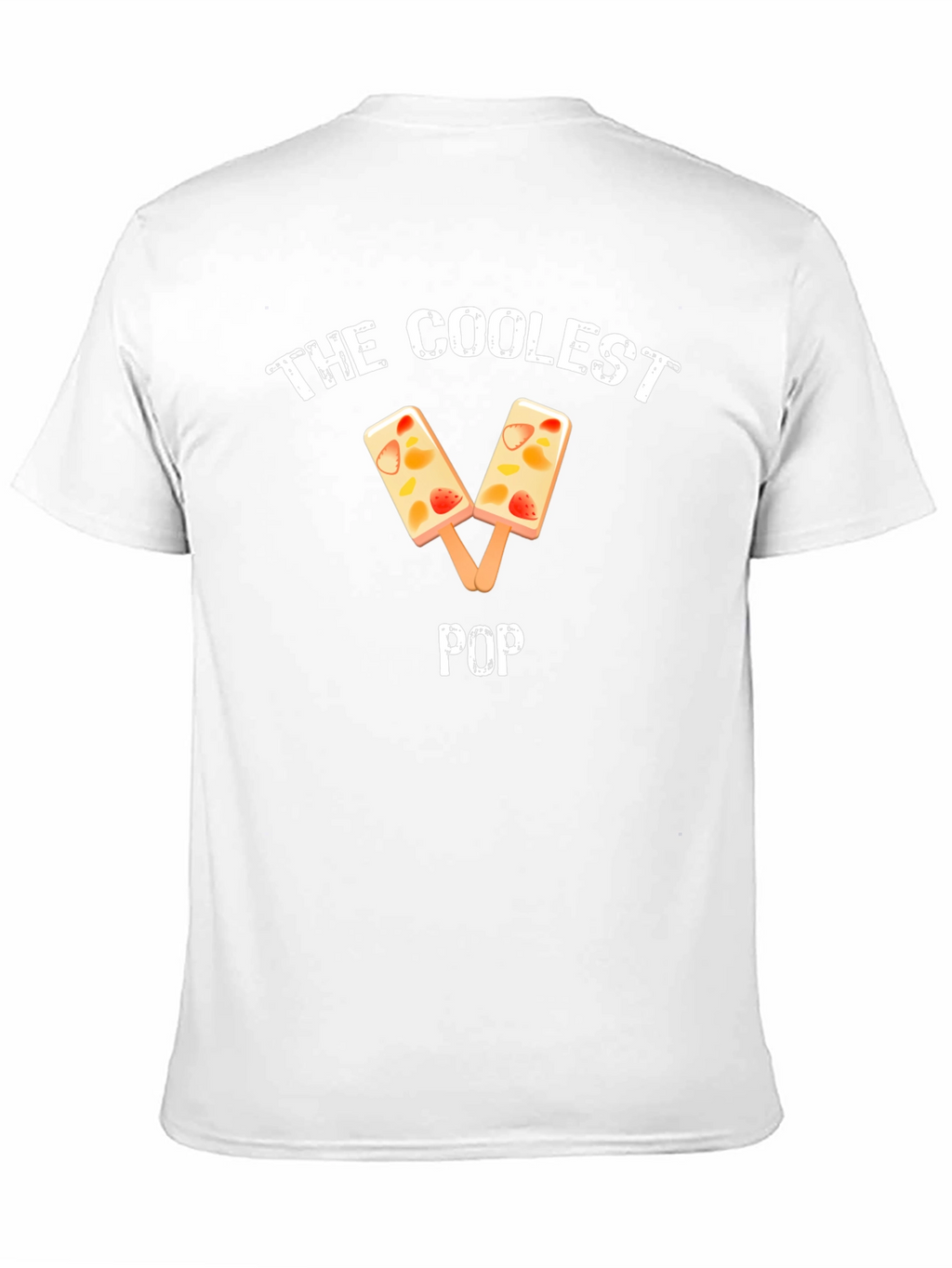 Coolest Pop Fruit Popsicle Black T-Shirt