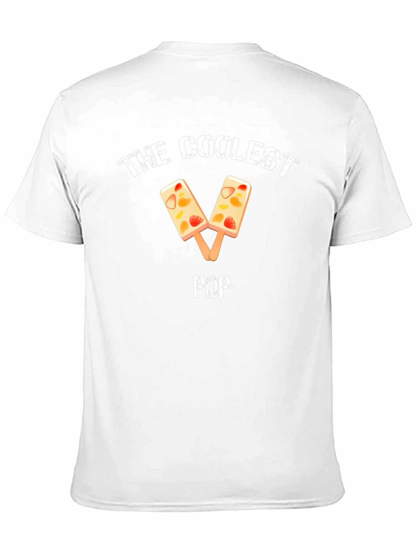 Coolest Pop Fruit Popsicle Black T-Shirt