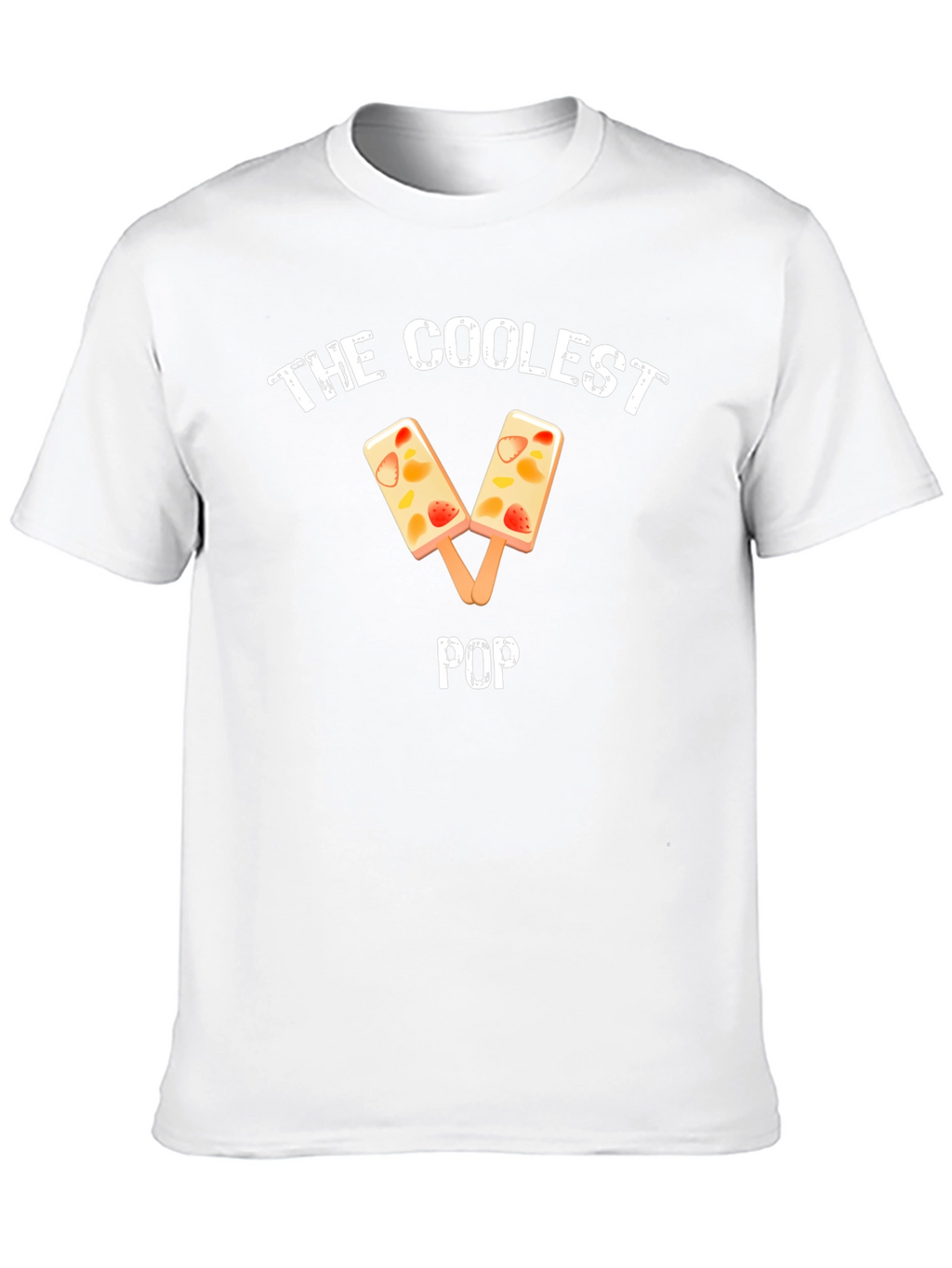 Coolest Pop Fruit Popsicle Black T-Shirt