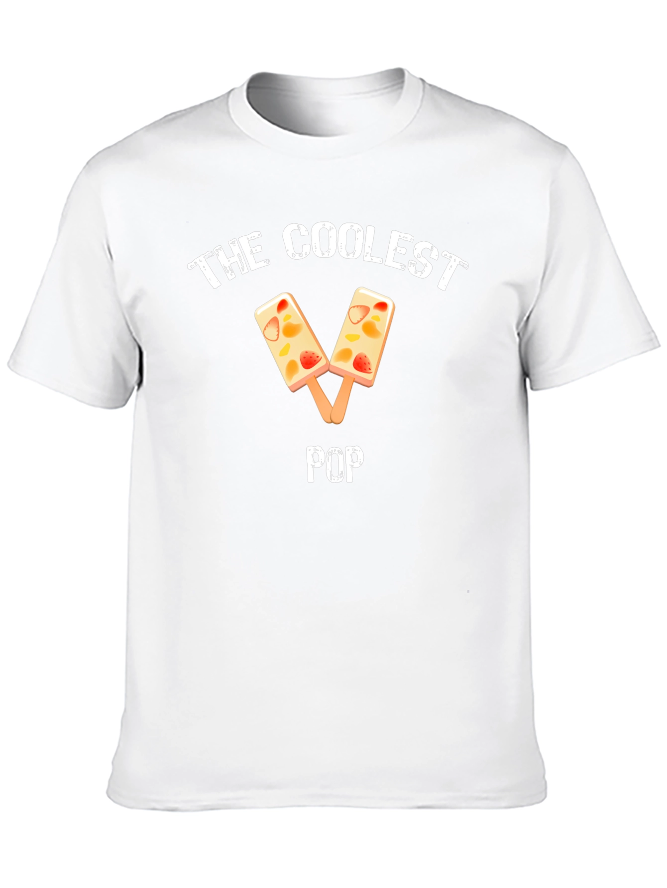 Coolest Pop Fruit Popsicle Black T-Shirt
