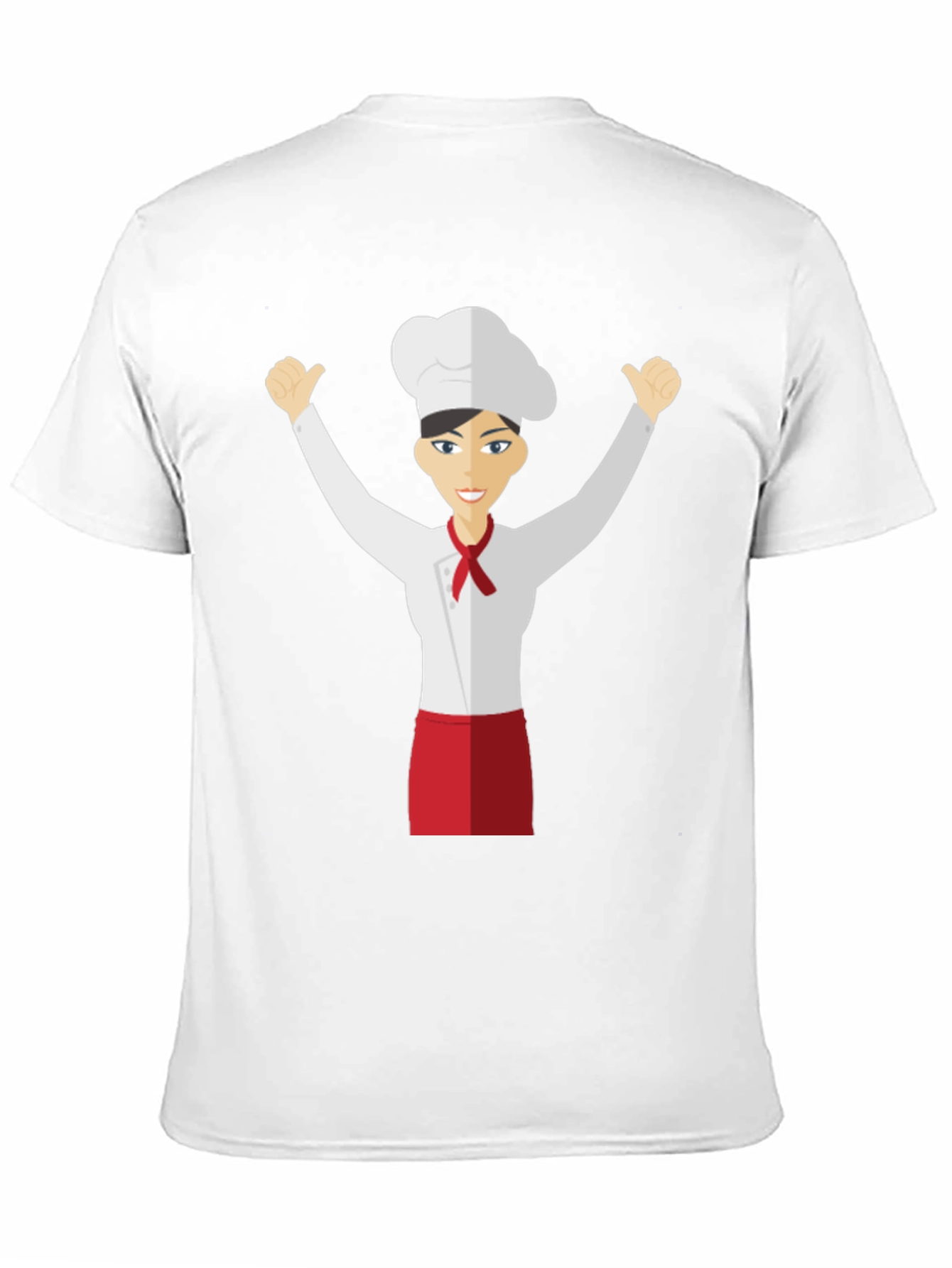 Chef Cartoon Graphic T-Shirt
