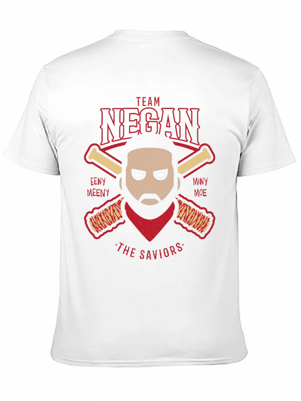 Team Negan Baseball T-Shirt The Walking Dead Tee