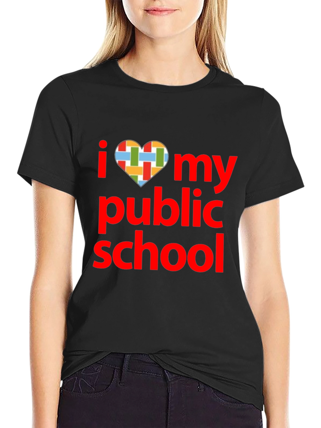 I Love My Public School T-Shirt