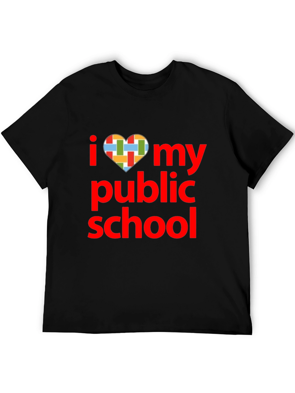 I Love My Public School T-Shirt