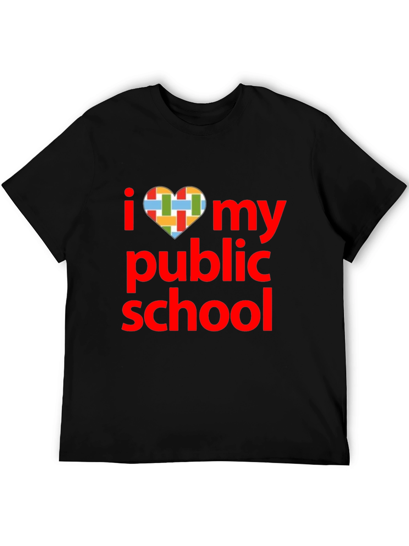 I Love My Public School T-Shirt