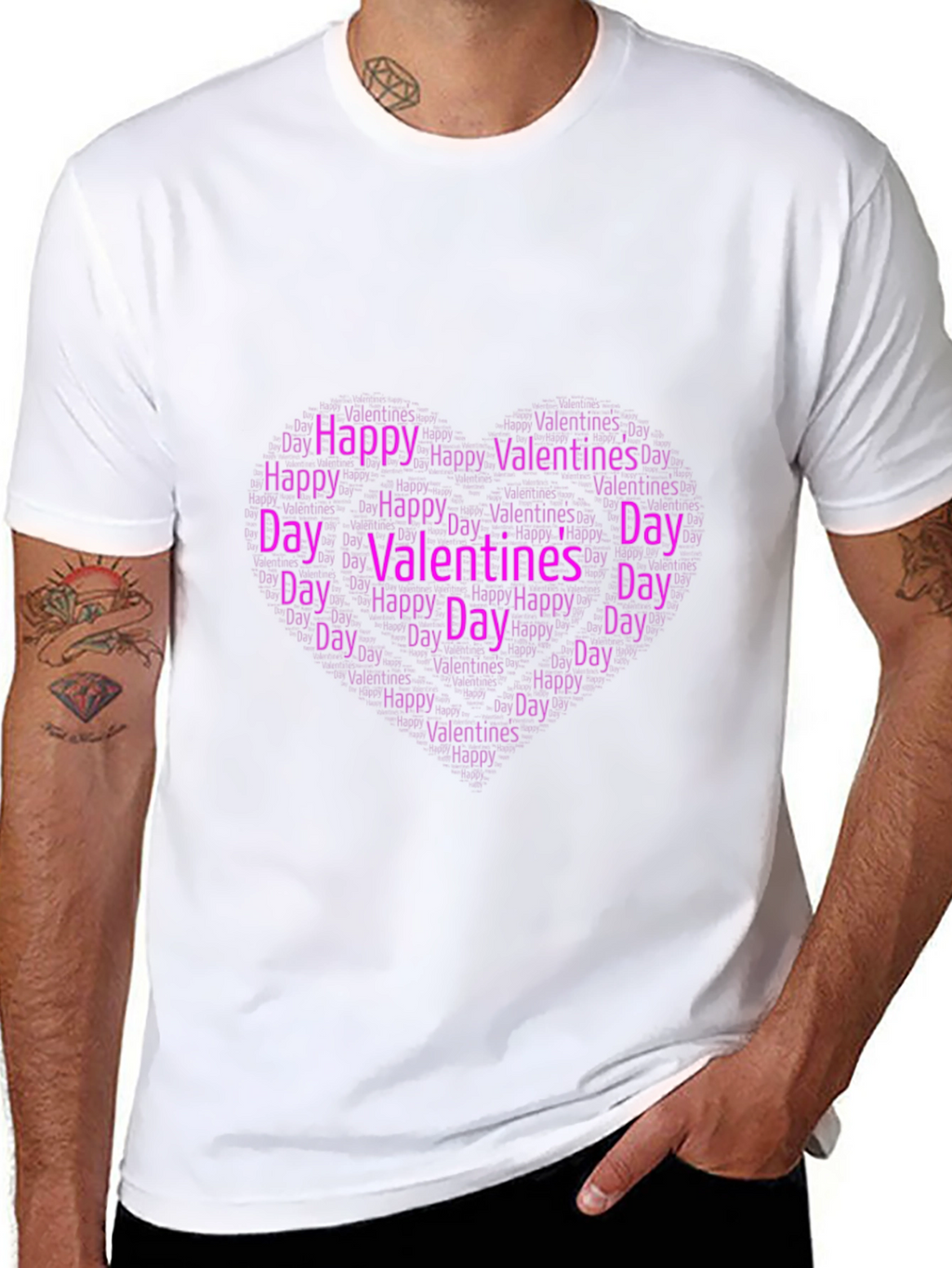 Happy Valentines Day Heart T-Shirt