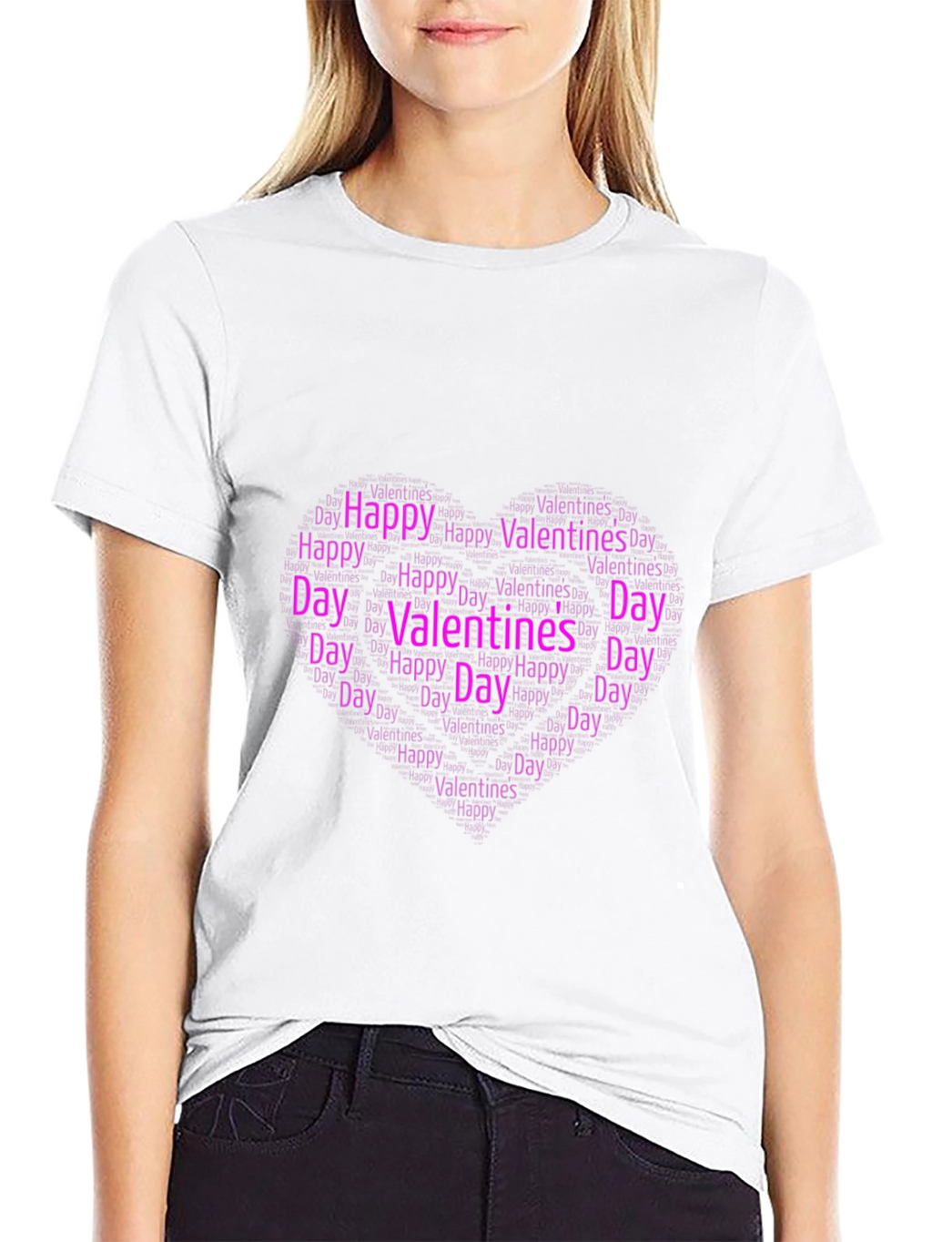 Happy Valentines Day Heart T-Shirt