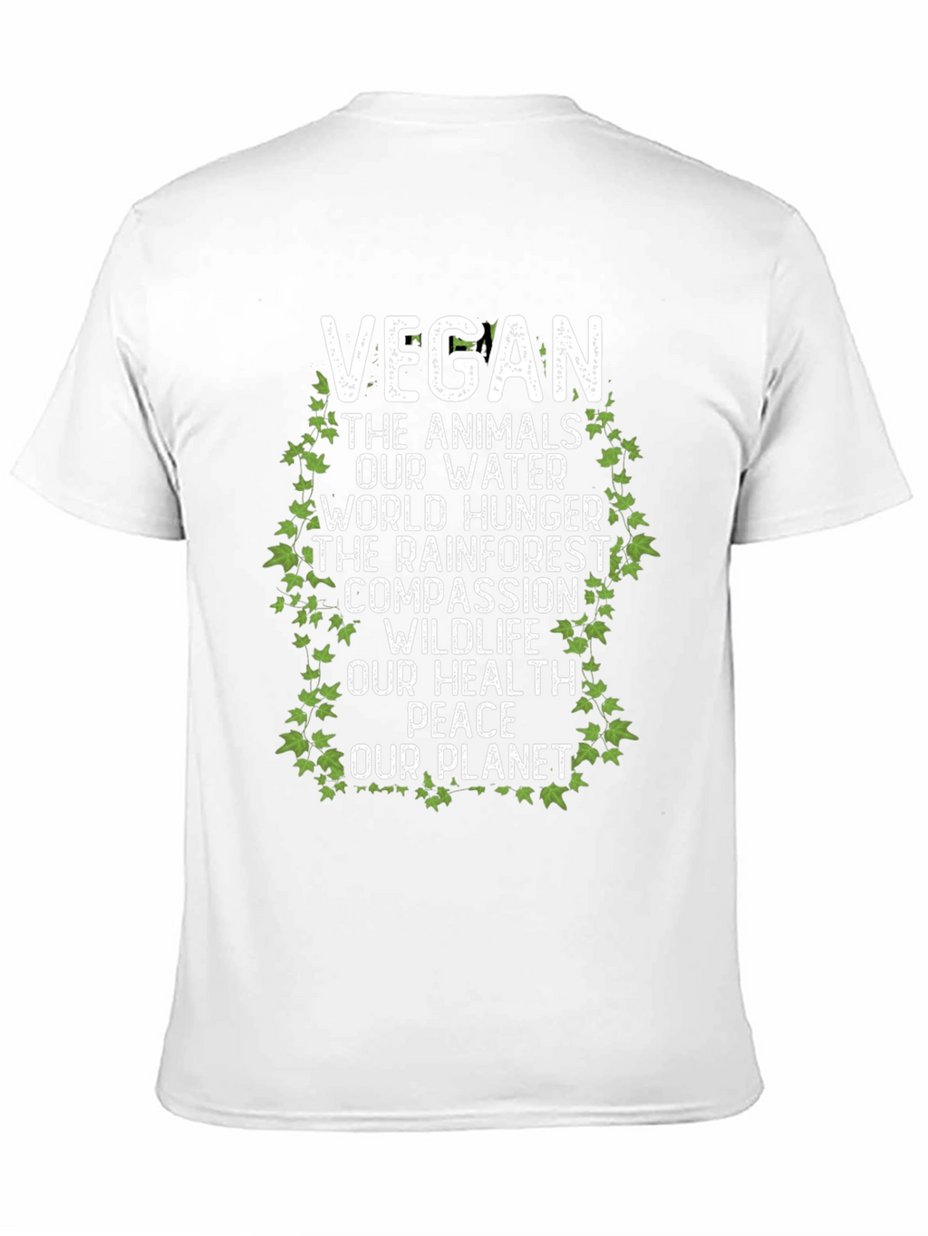 Vegan T-Shirt - Animals Water Planet