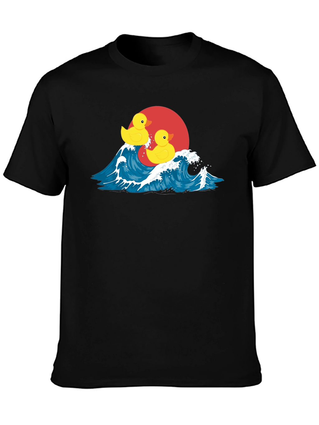Duck Wave T-Shirt - Quirky Graphic Tee