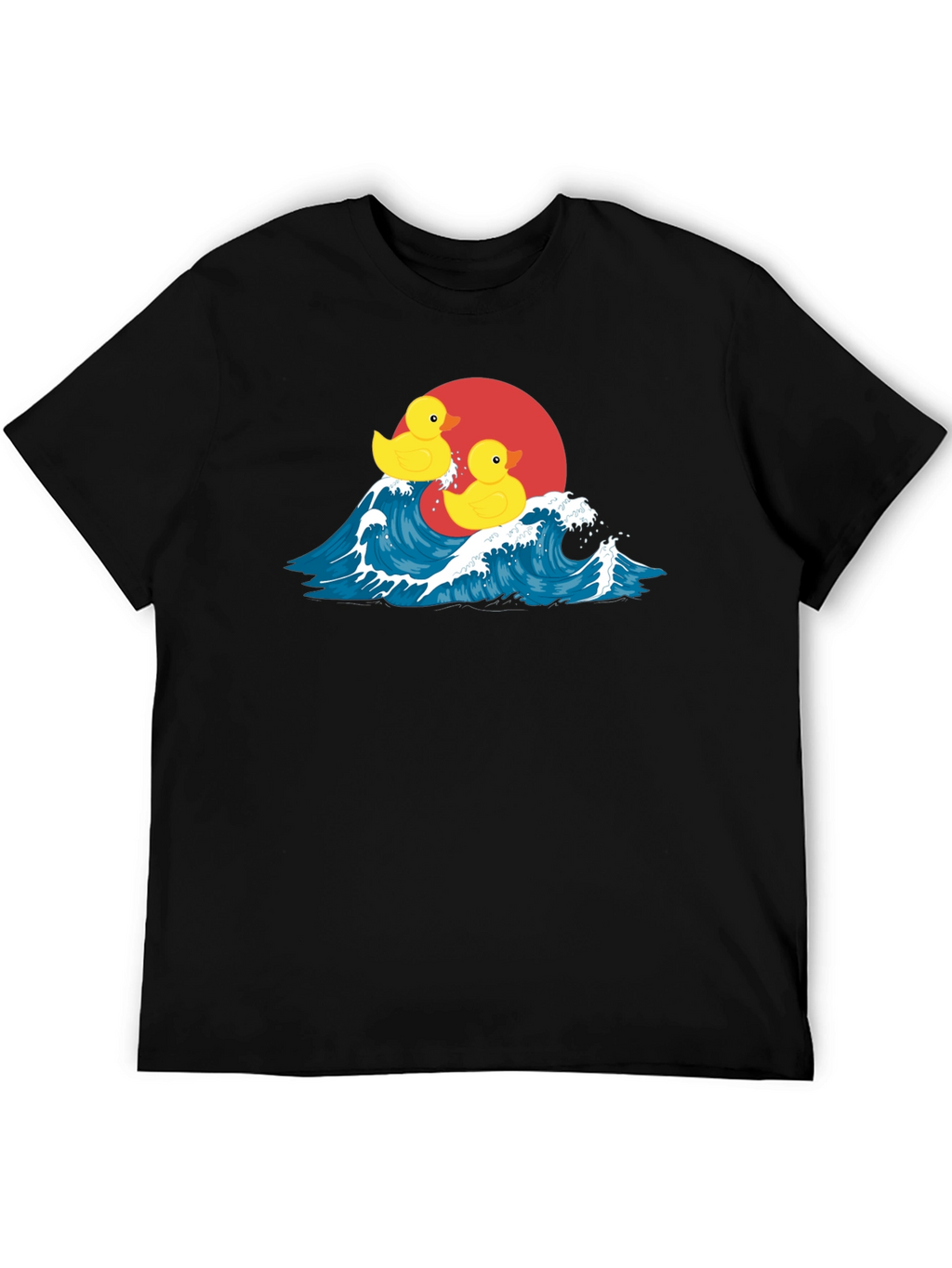 Duck Wave T-Shirt - Quirky Graphic Tee