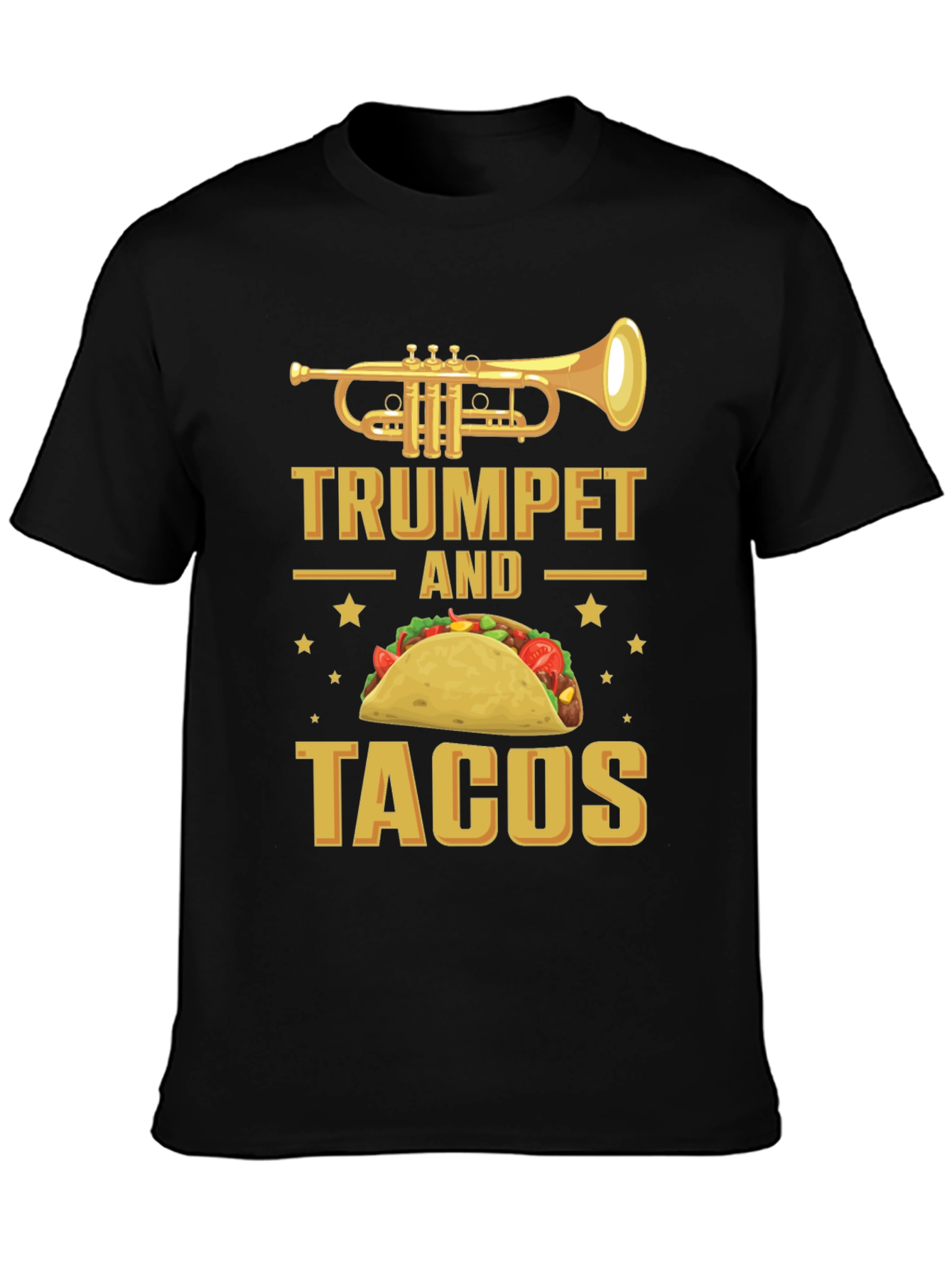 Trumpet and Tacos Graphic Tee