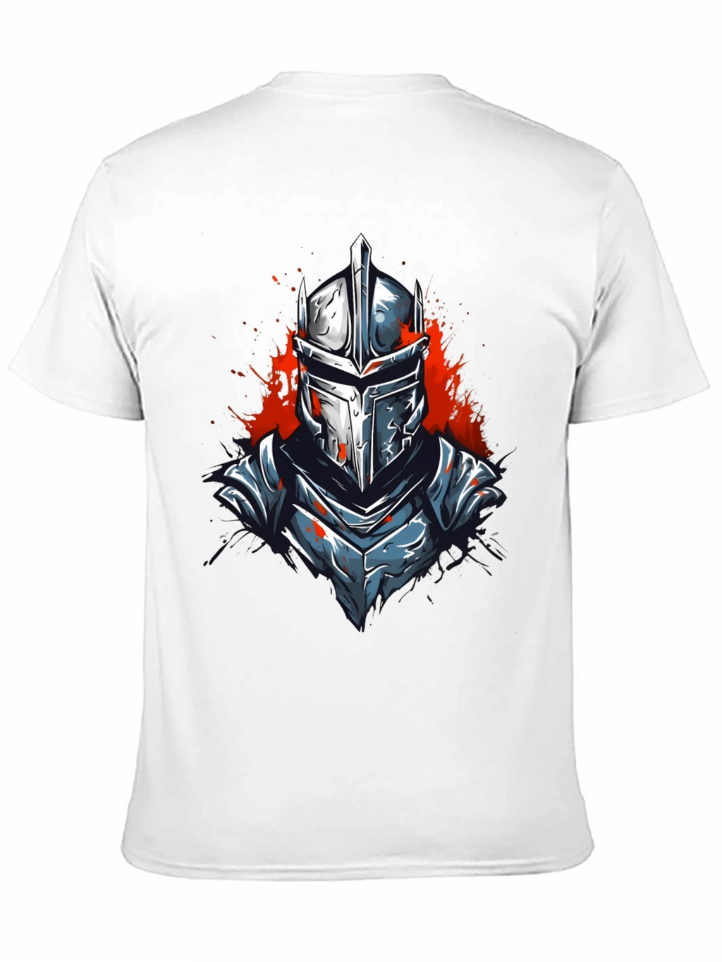 Warrior Knight Graphic Tee - Black