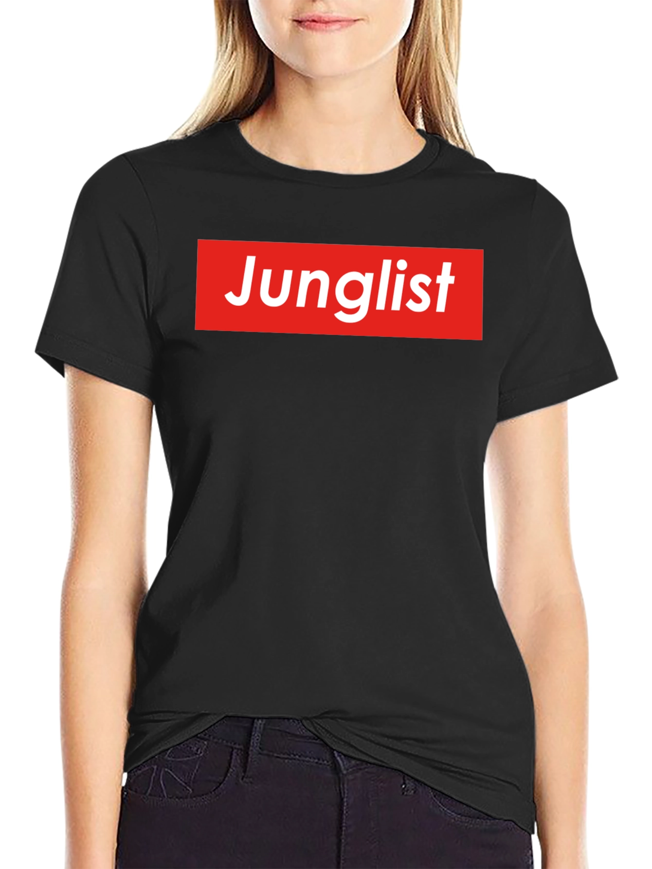 Junglist T-Shirt - Red Box Logo