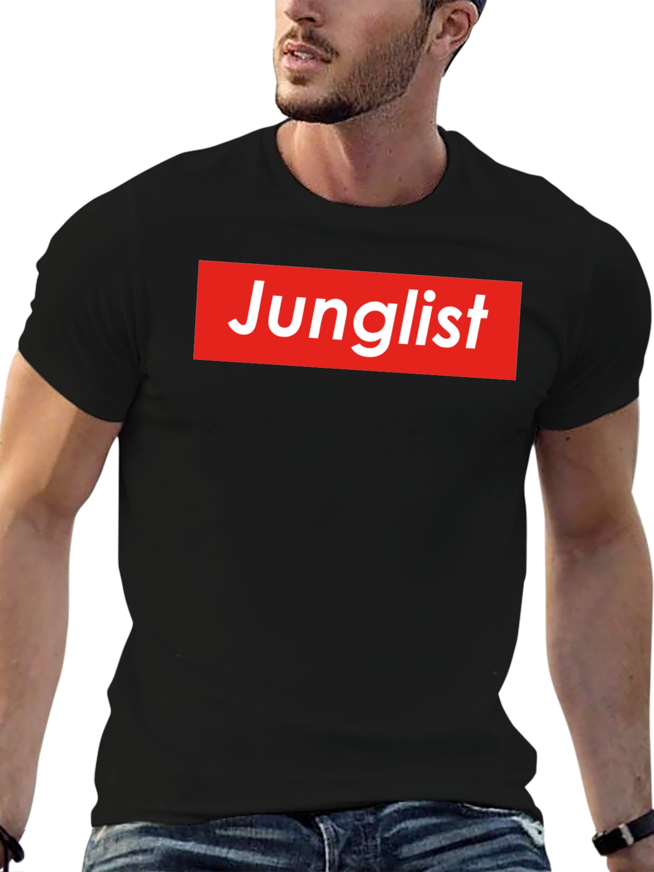 Junglist T-Shirt - Red Box Logo