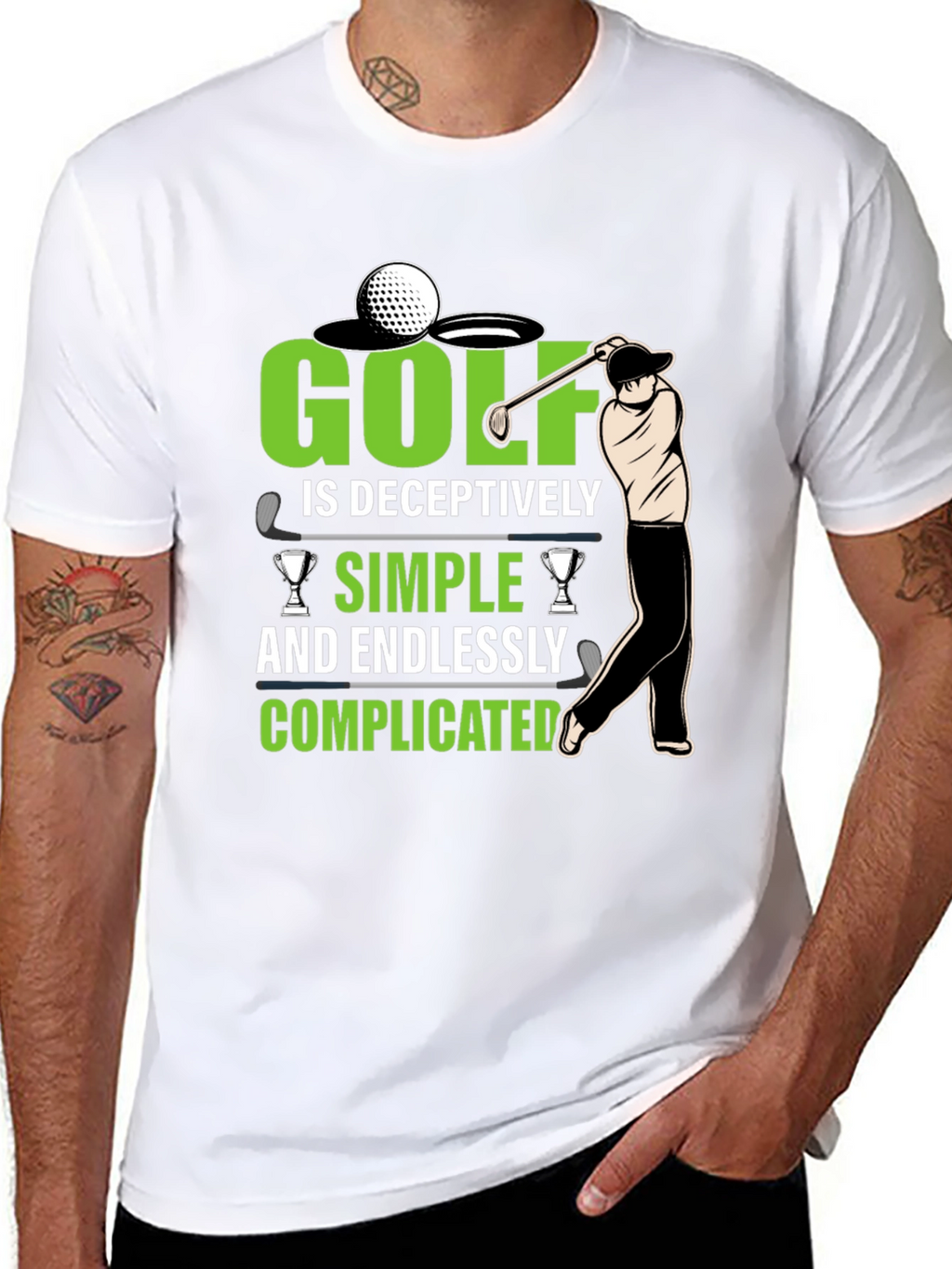 Golf Deceptively Simple T-Shirt