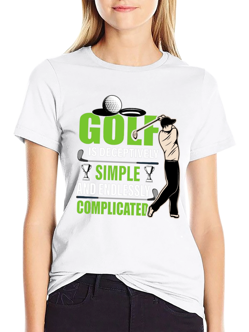 Golf Deceptively Simple T-Shirt