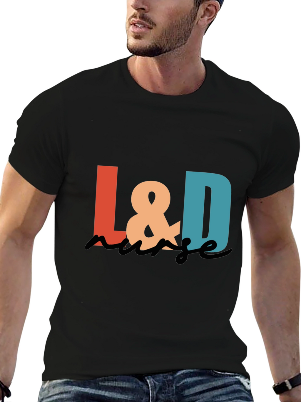 L&D Nurse Graphic T-Shirt - Stylish & Comfortable